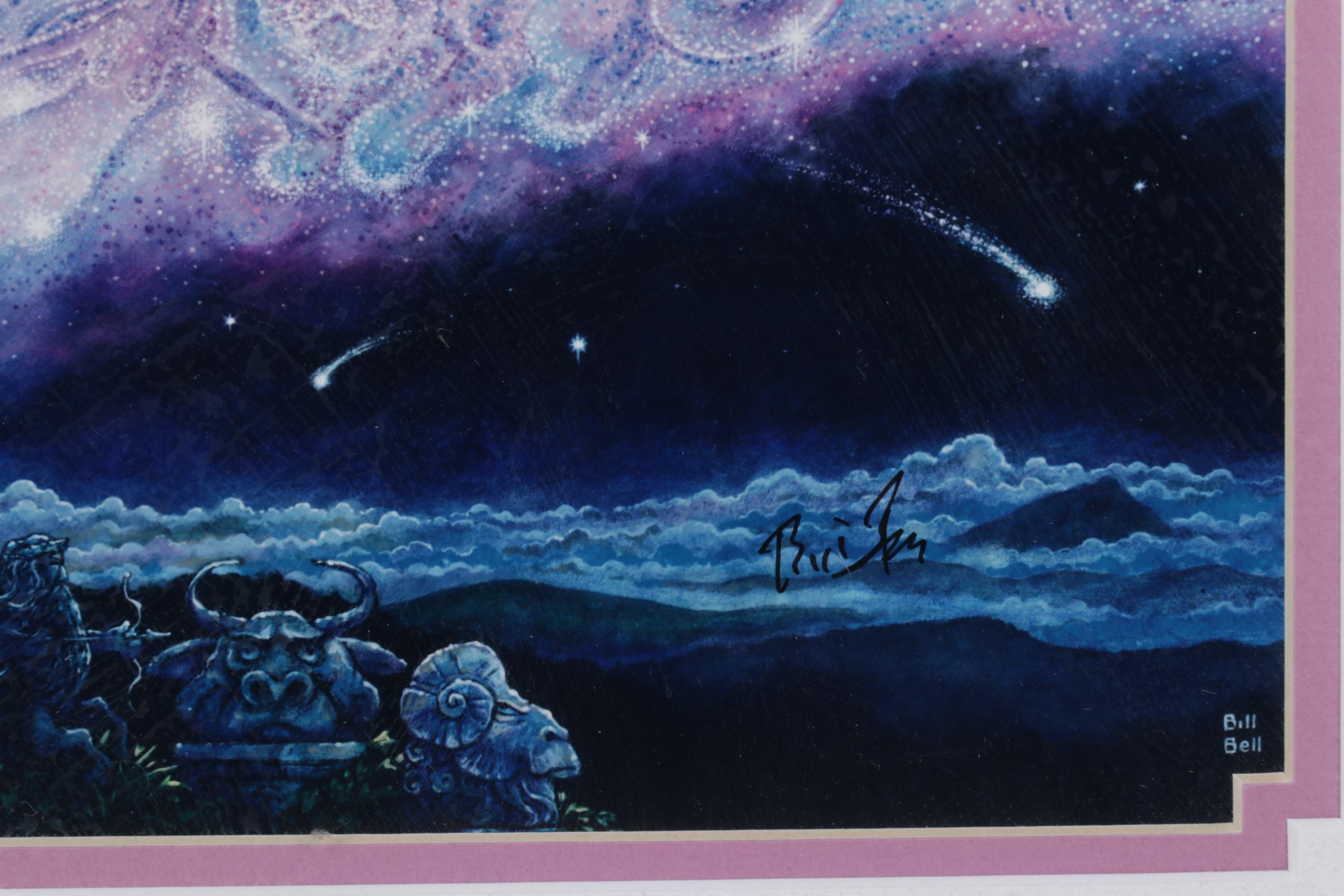 Bill Bell Whimsical Giclée "Starman"