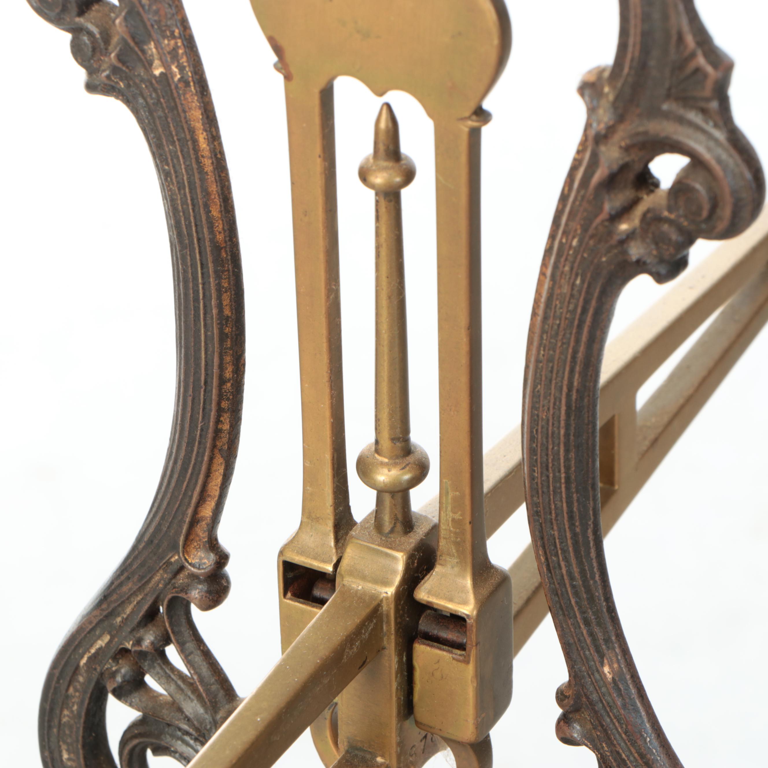 Victorian Brass and Cast Iron Scale
