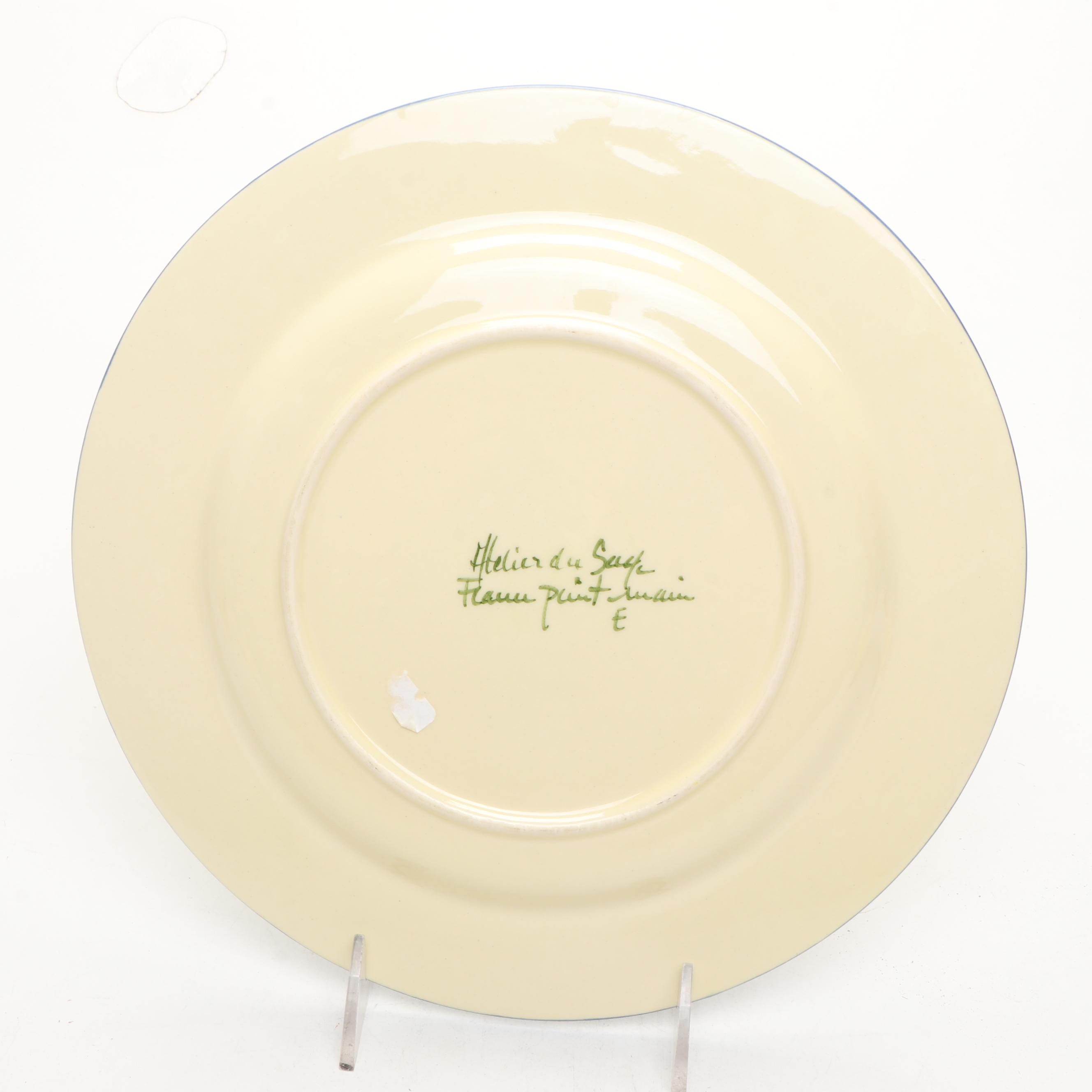 Atelier de Sade Hand-Painted Porcelain Honey Jar, Creamer, and More Tableware