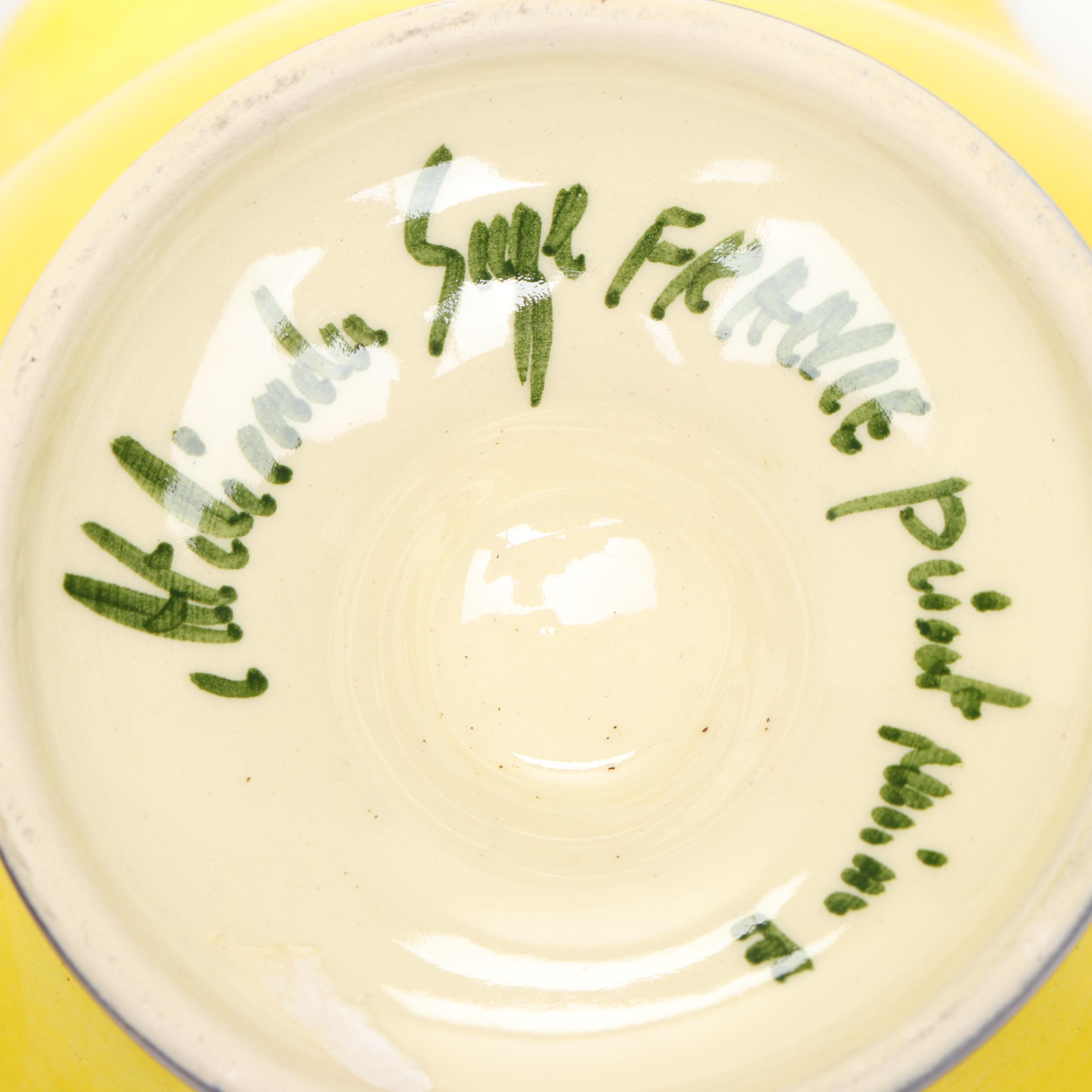 Atelier de Sade Hand-Painted Porcelain Honey Jar, Creamer, and More Tableware