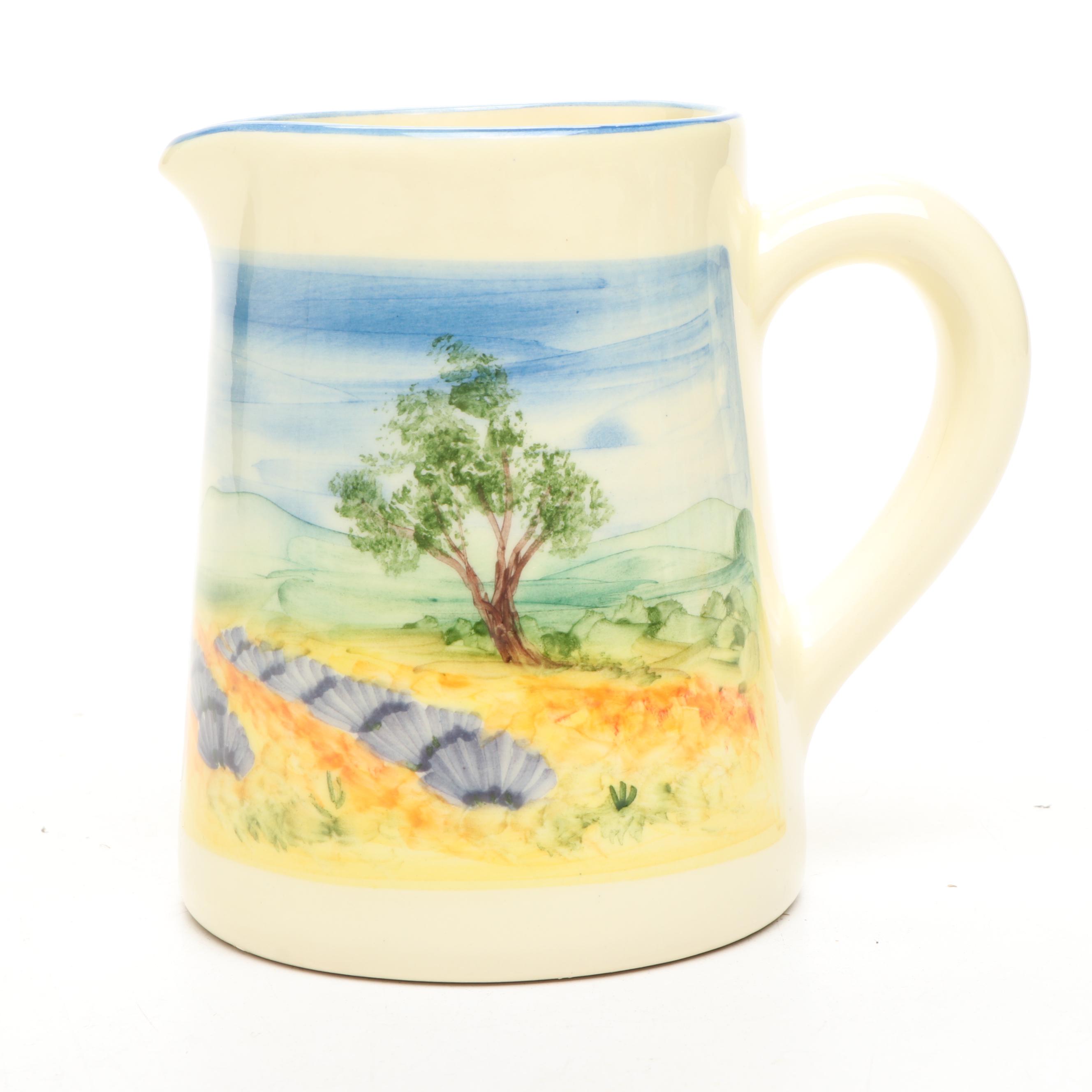 Atelier de Sade Hand-Painted Porcelain Honey Jar, Creamer, and More Tableware