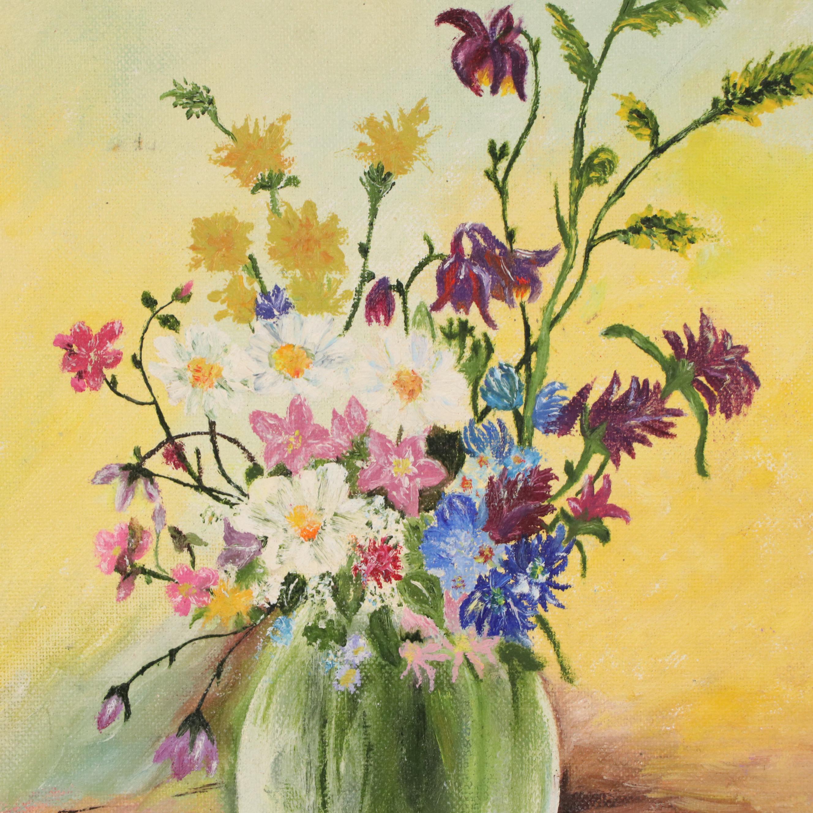 Floral Still Life Oil Painting
