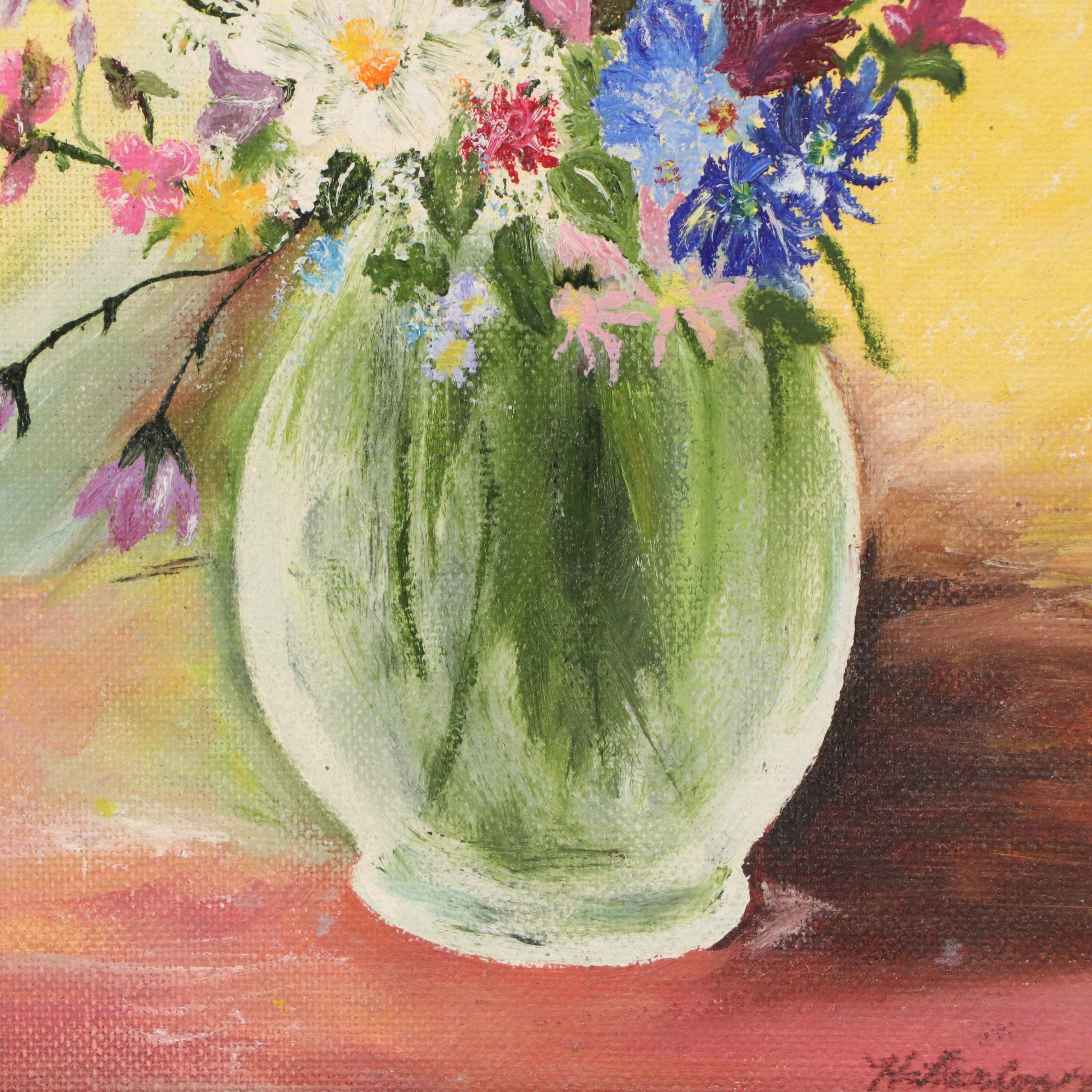 Floral Still Life Oil Painting