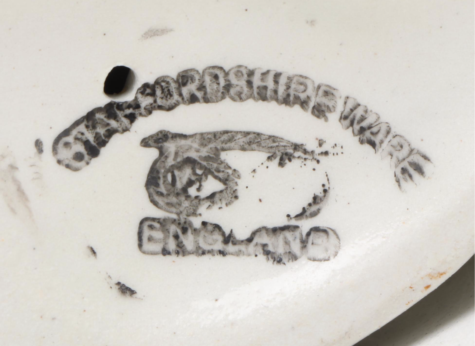 Staffordshire Porcelain Confetti Poodles, Early 20th Century