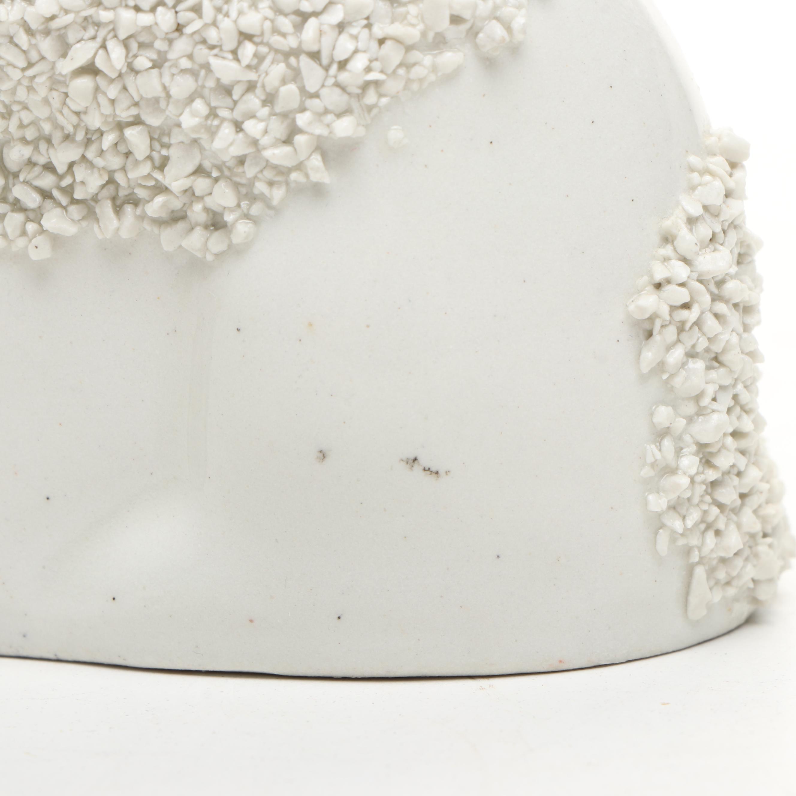 Staffordshire Porcelain Confetti Poodles, Early 20th Century