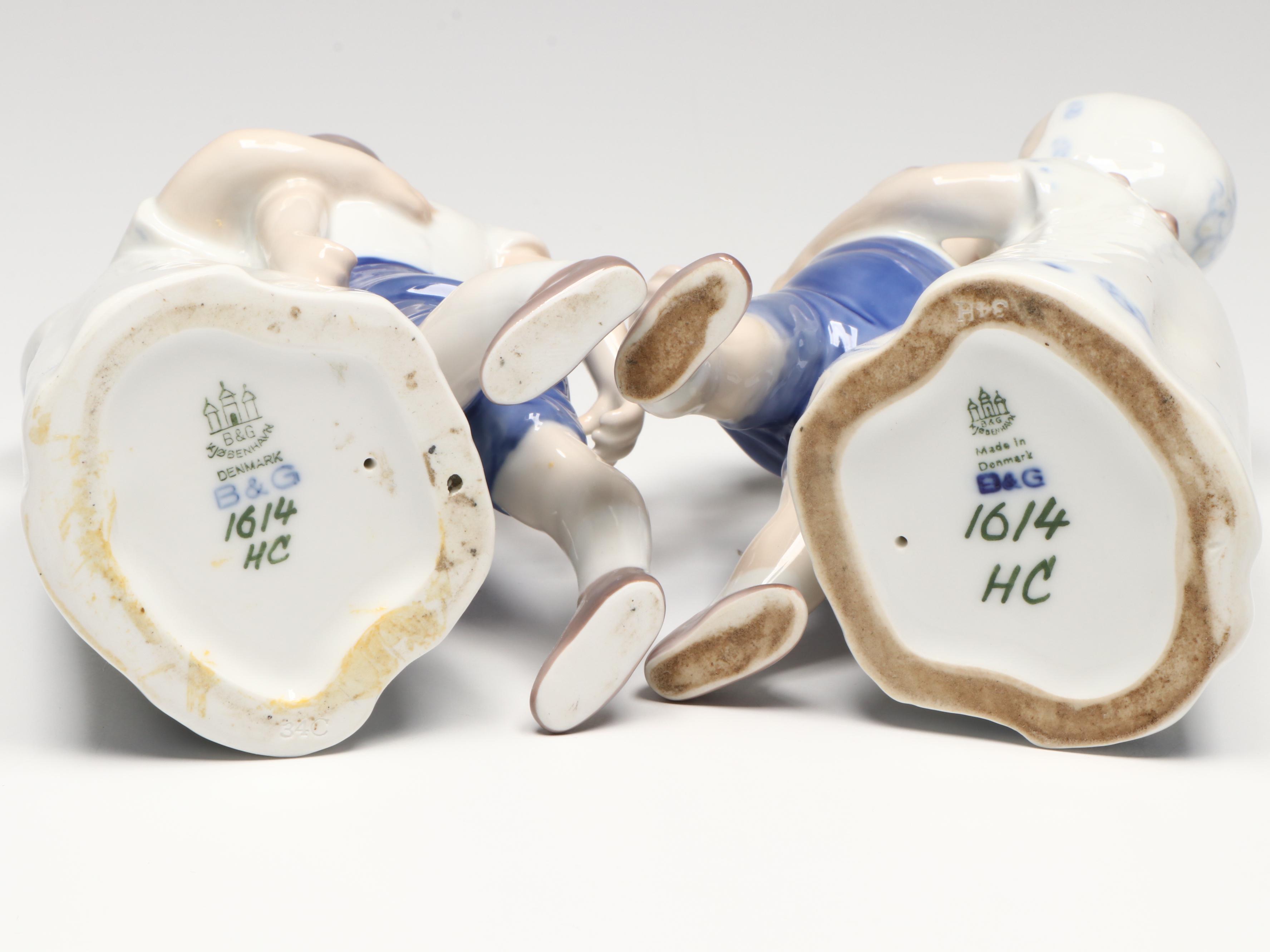 Bing & Grøndahl "Love Refused" and Other Porcelain Figurines