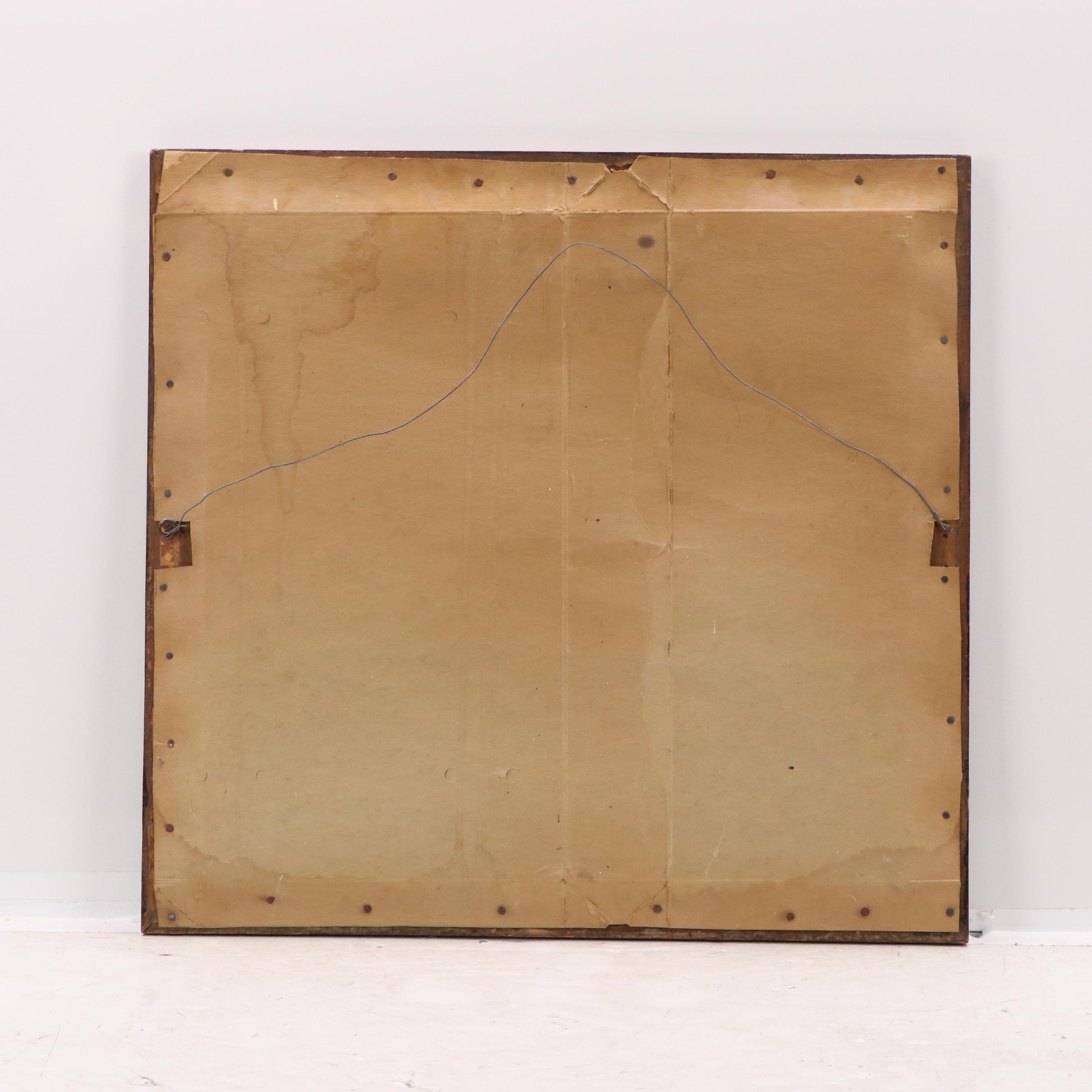 Heraldic Embroidered Textile "Dieu et mon droit"