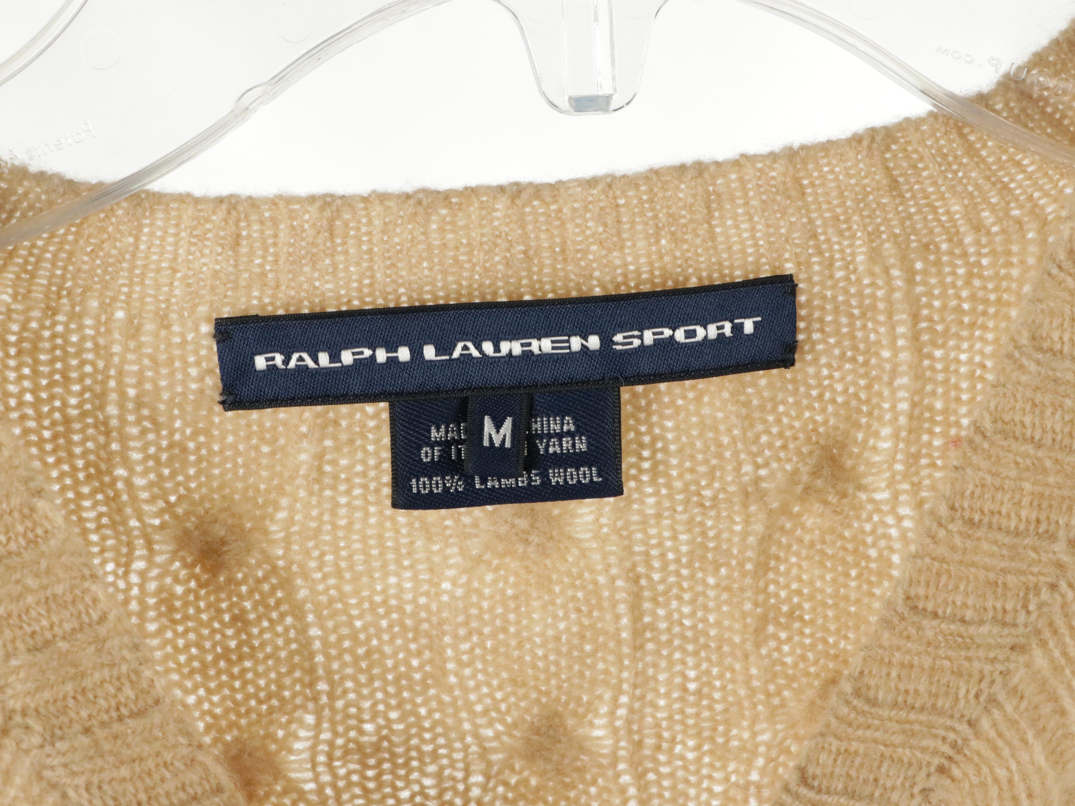 Ralph Lauren Sport and Talbots Sweaters in Knit Lambswool
