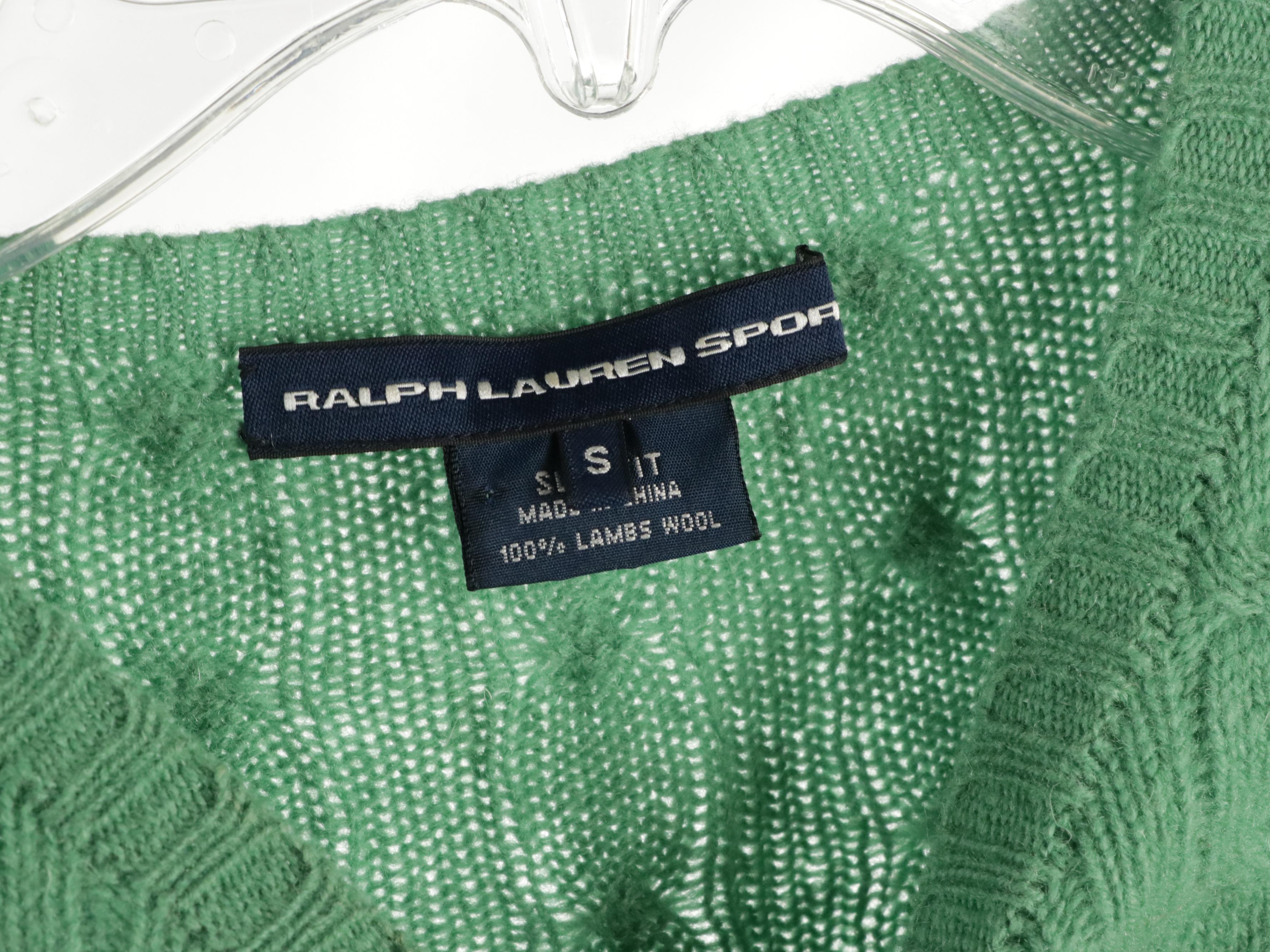 Ralph Lauren Sport and Talbots Sweaters in Knit Lambswool