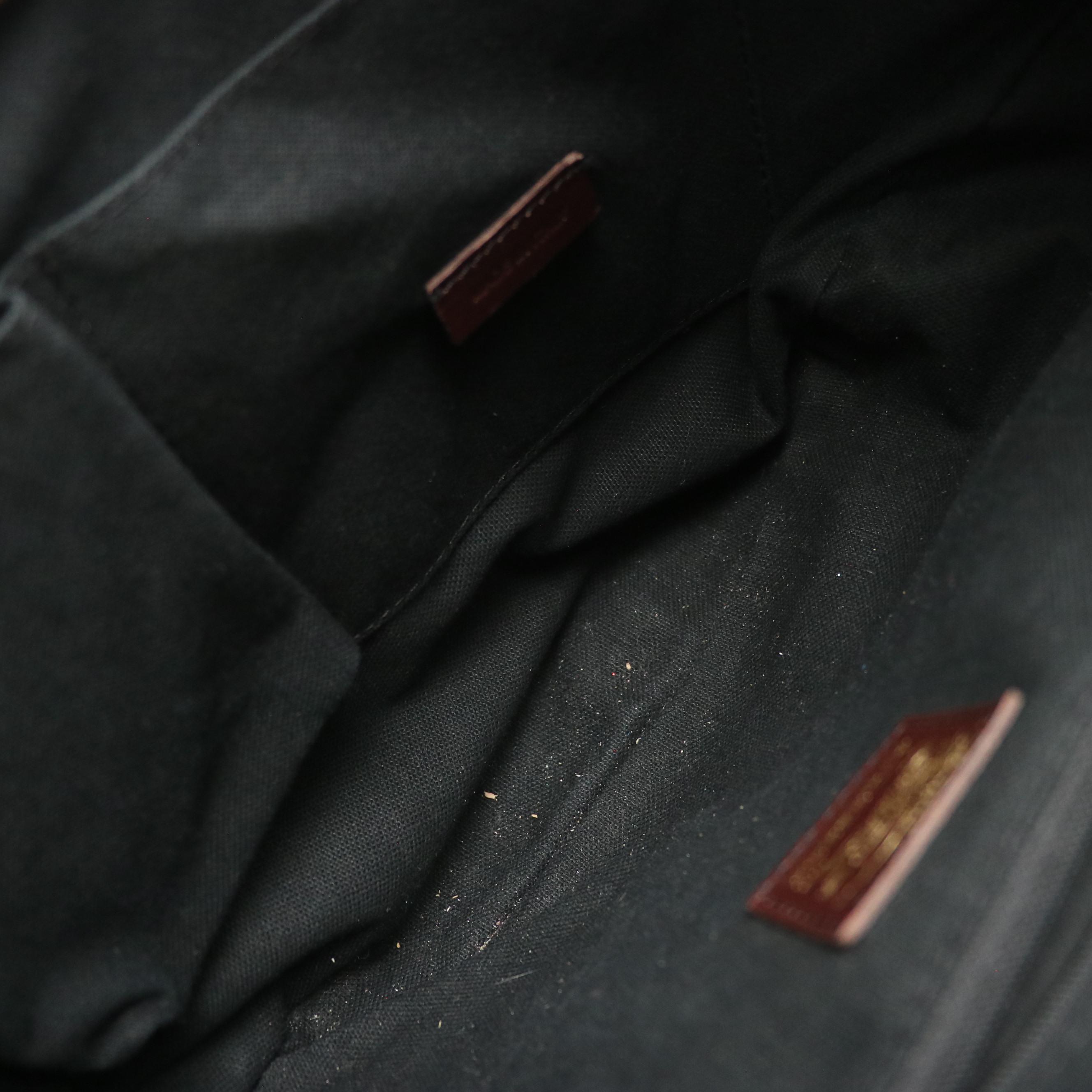 Burberry Large Hobo Shoulder Bag in Haymarket Check Canvas and Brown Leather