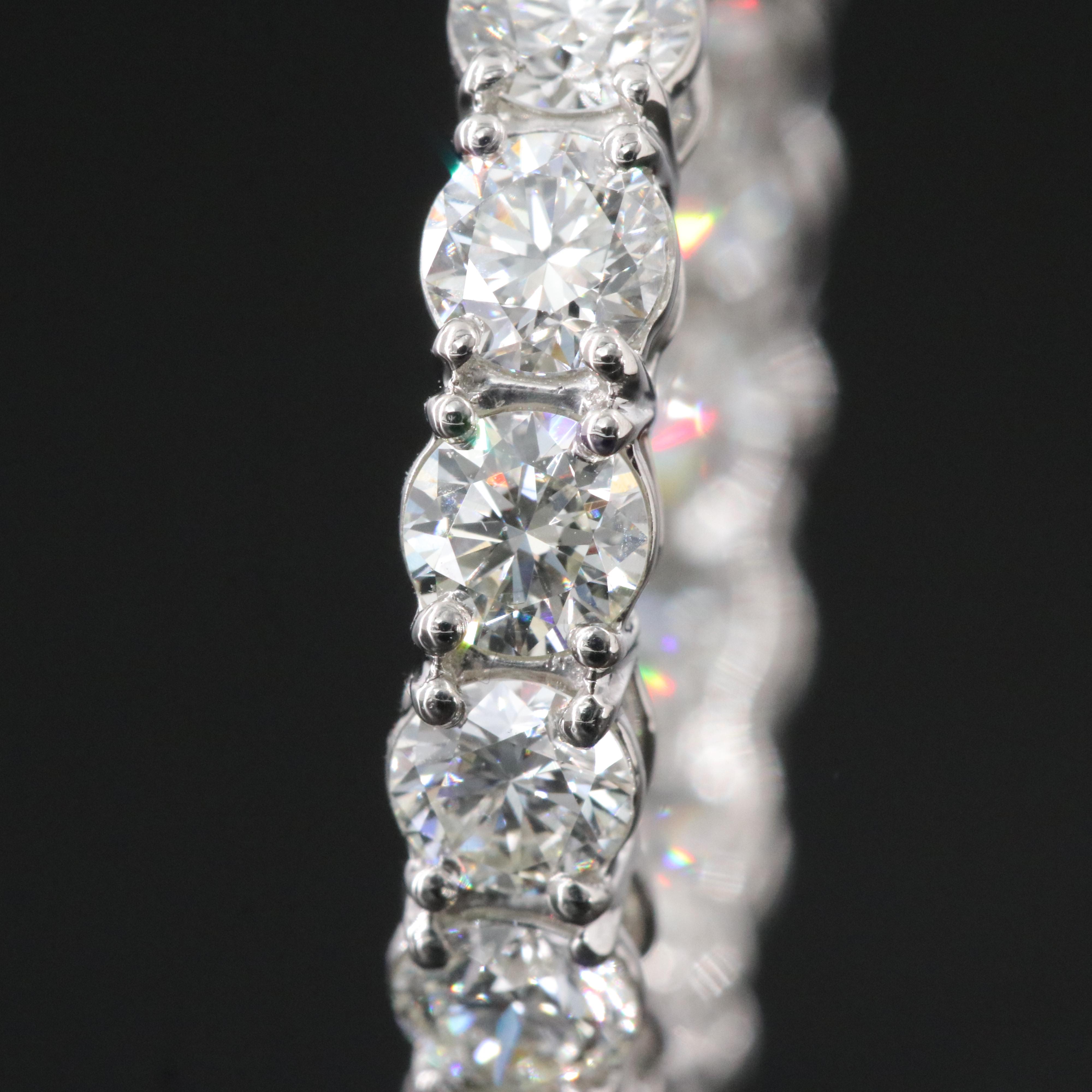 Platinum 3.20 CTW Diamond Eternity Band