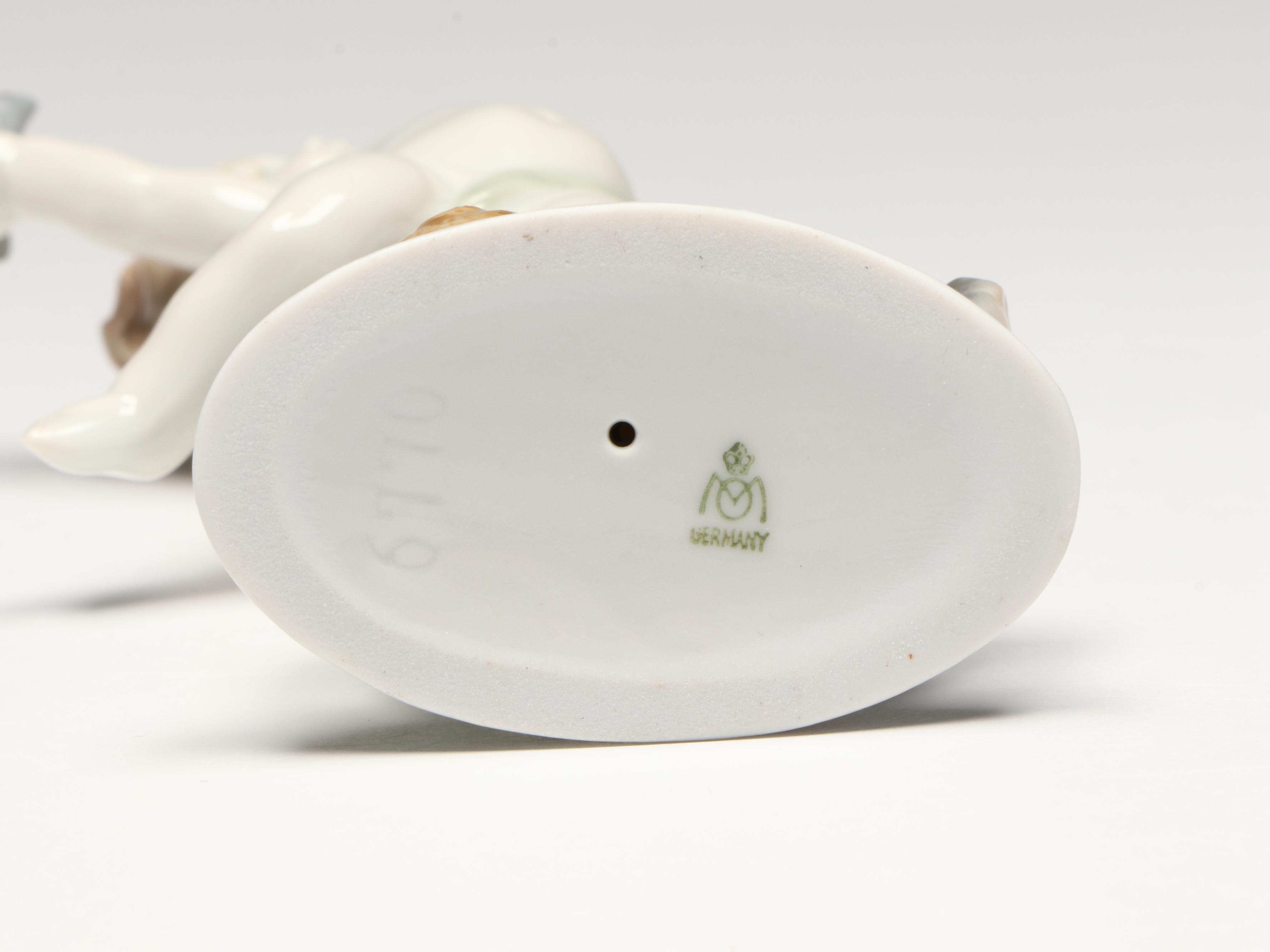 Metzler & Ortloff "Four Seasons - Cherubs" Porcelain Figurines