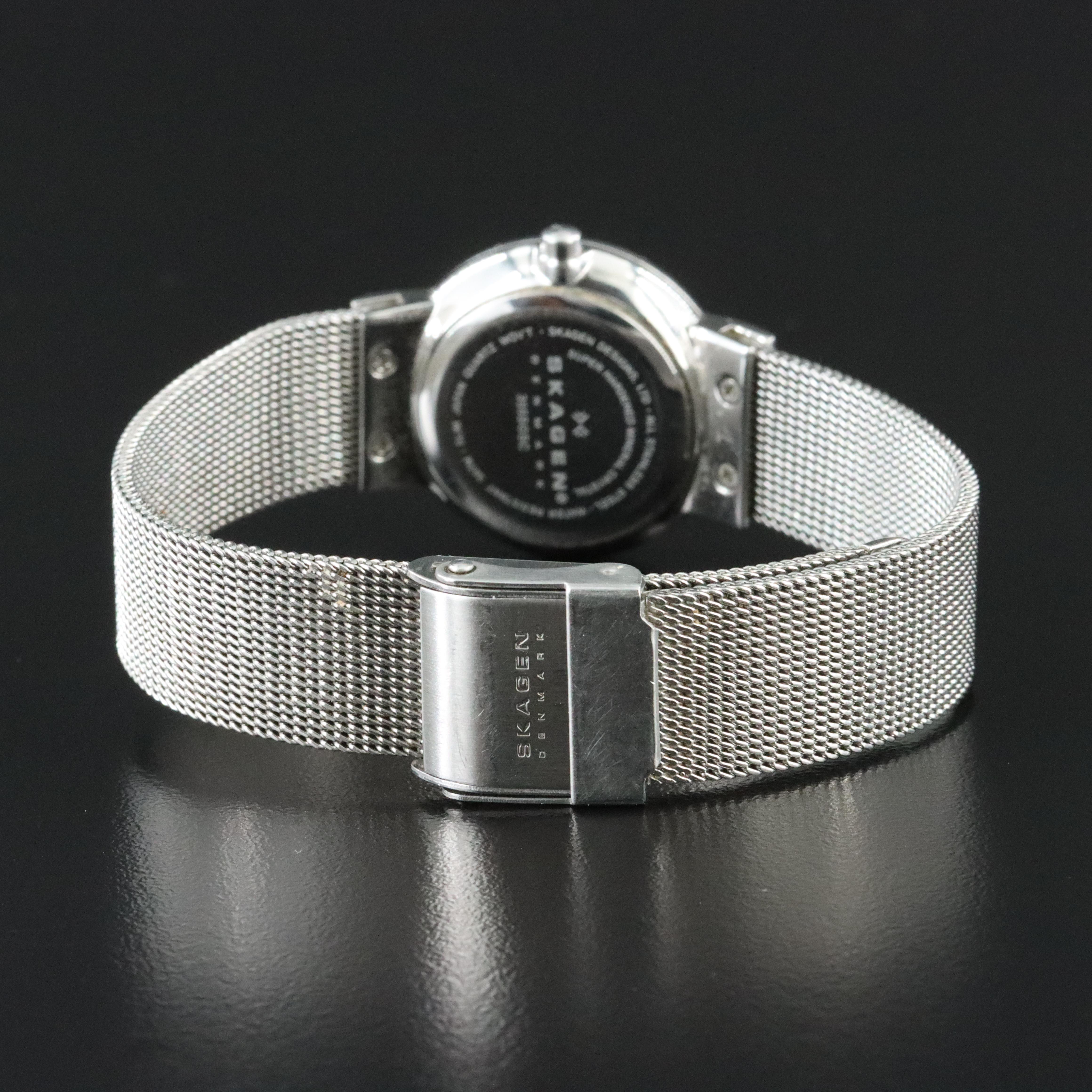 Skagen Denmark Stainless Steel Quartz Watch