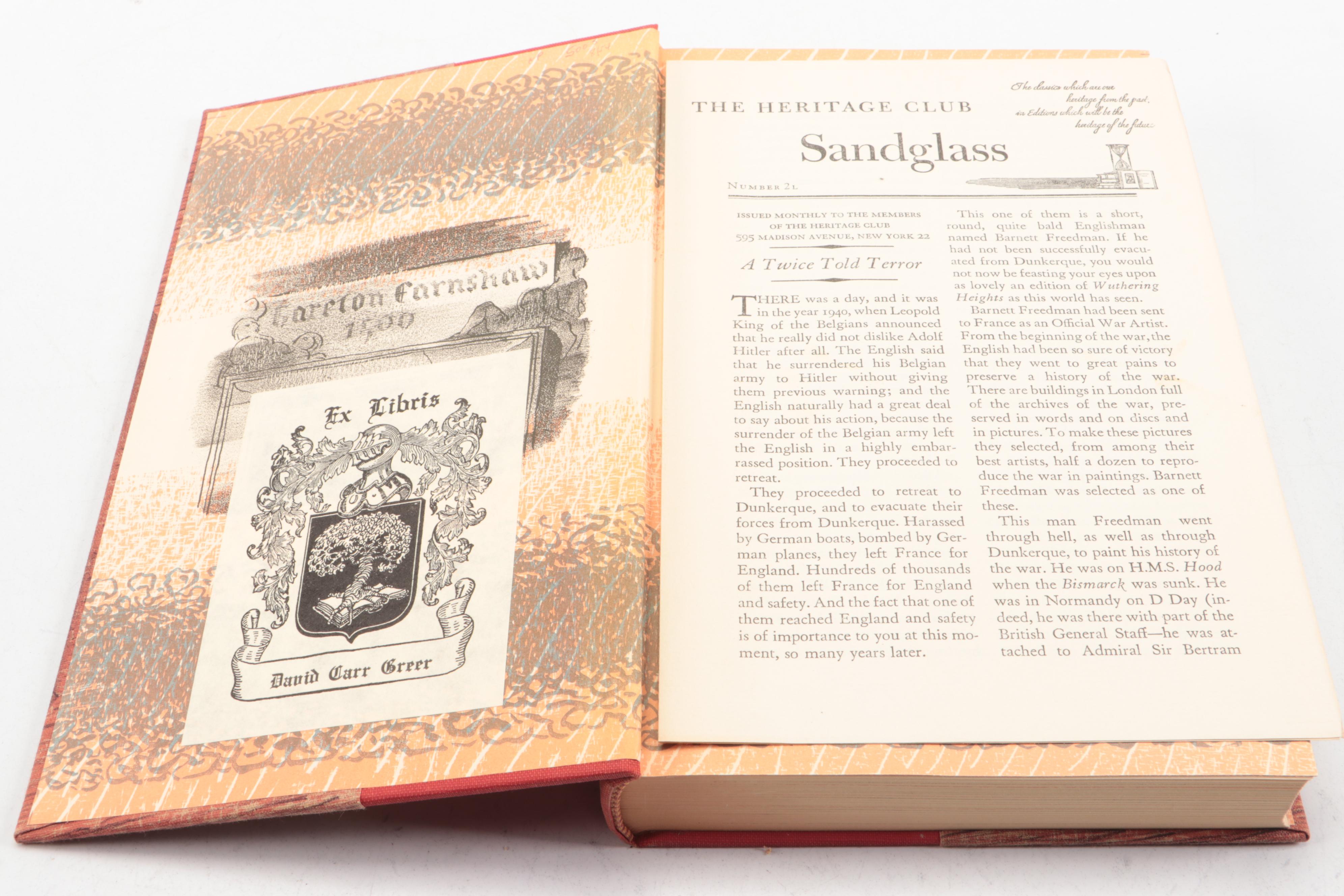 Heritage Press "Wuthering Heights" by Emily Brontë and More Literary Classics