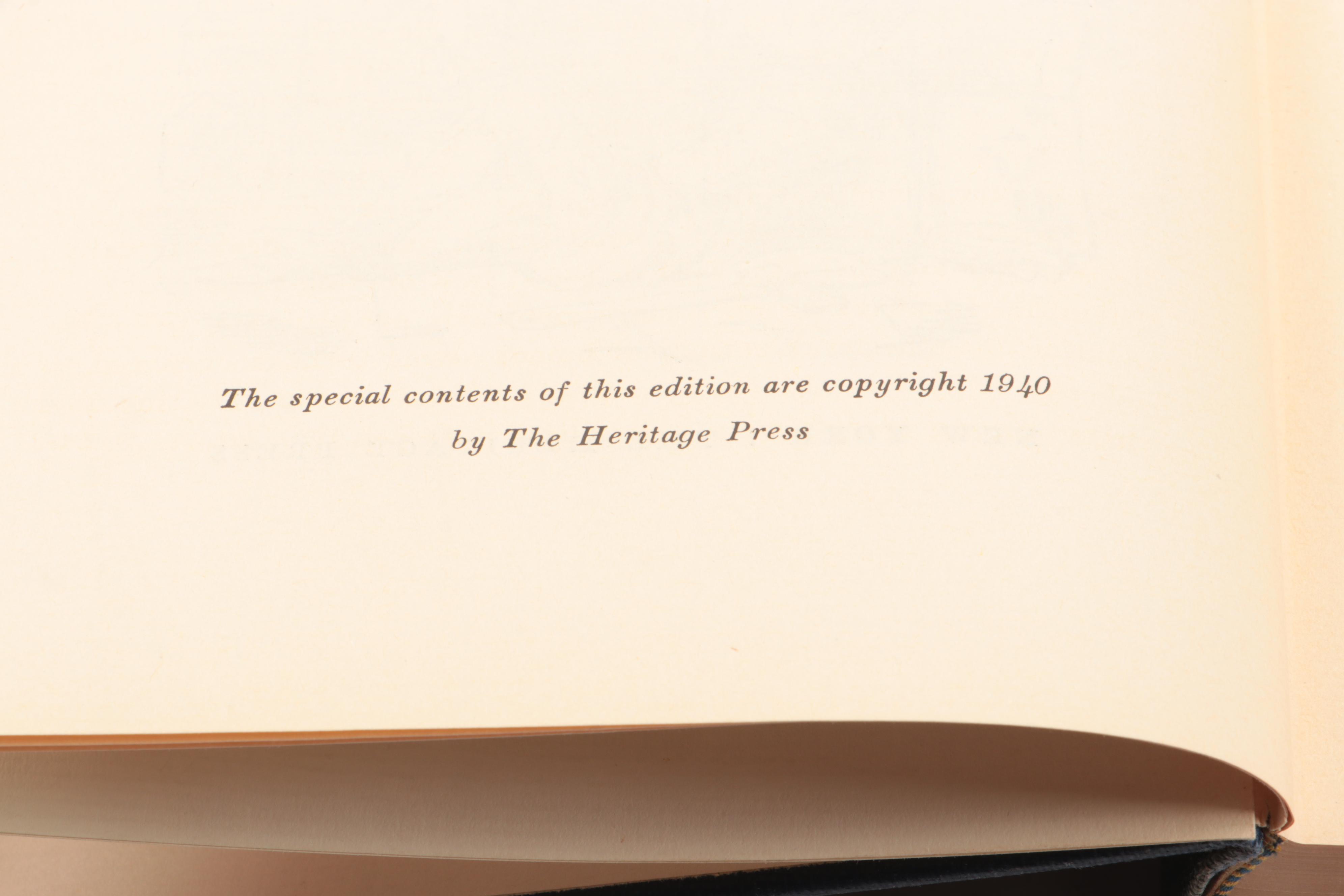 Heritage Press "Wuthering Heights" by Emily Brontë and More Literary Classics
