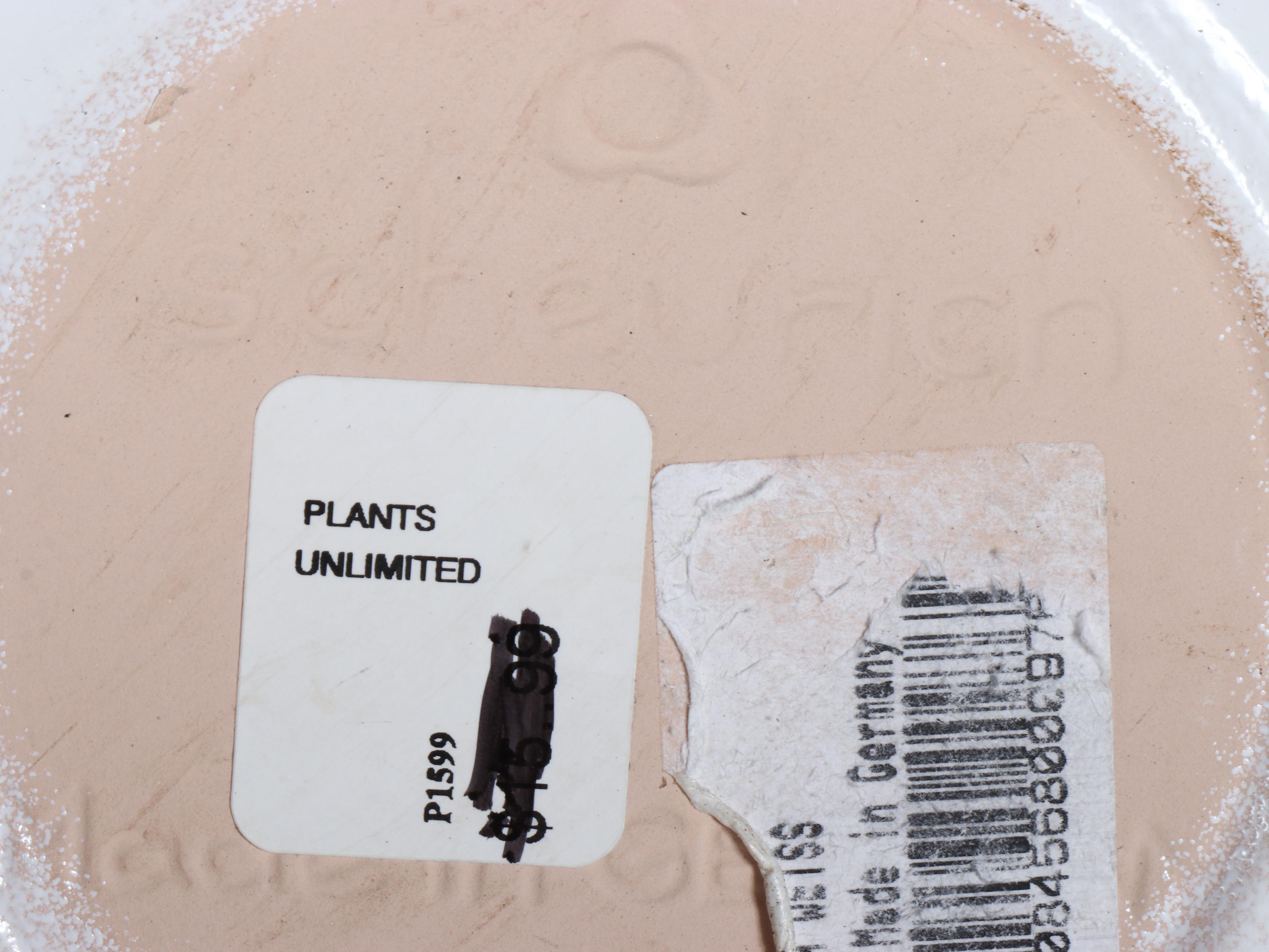 Glazed Terracotta Planters, Metal Planter Stands, and Copper Water Fountain