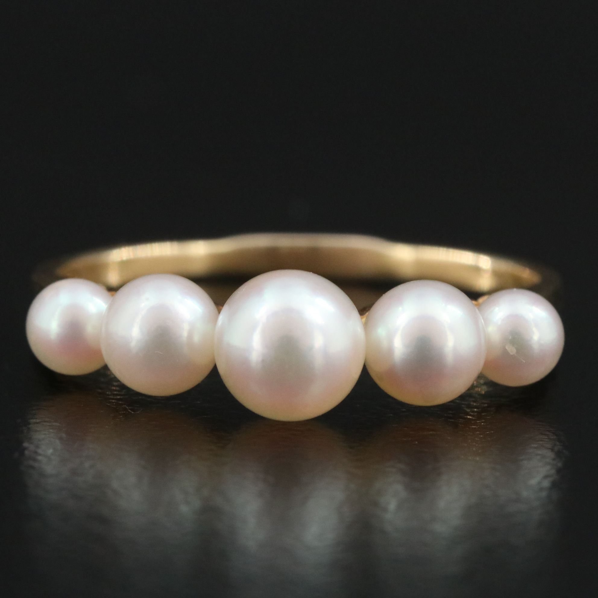 Mikimoto 18K Pearl Ring