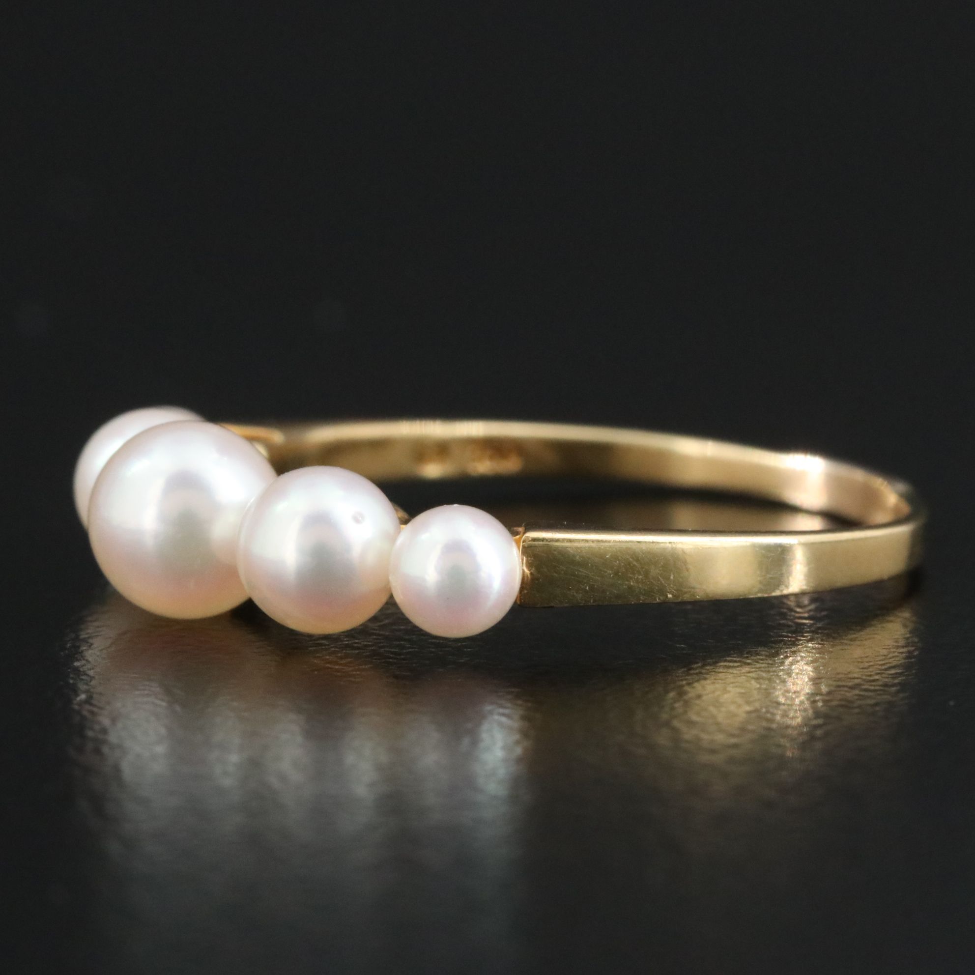 Mikimoto 18K Pearl Ring