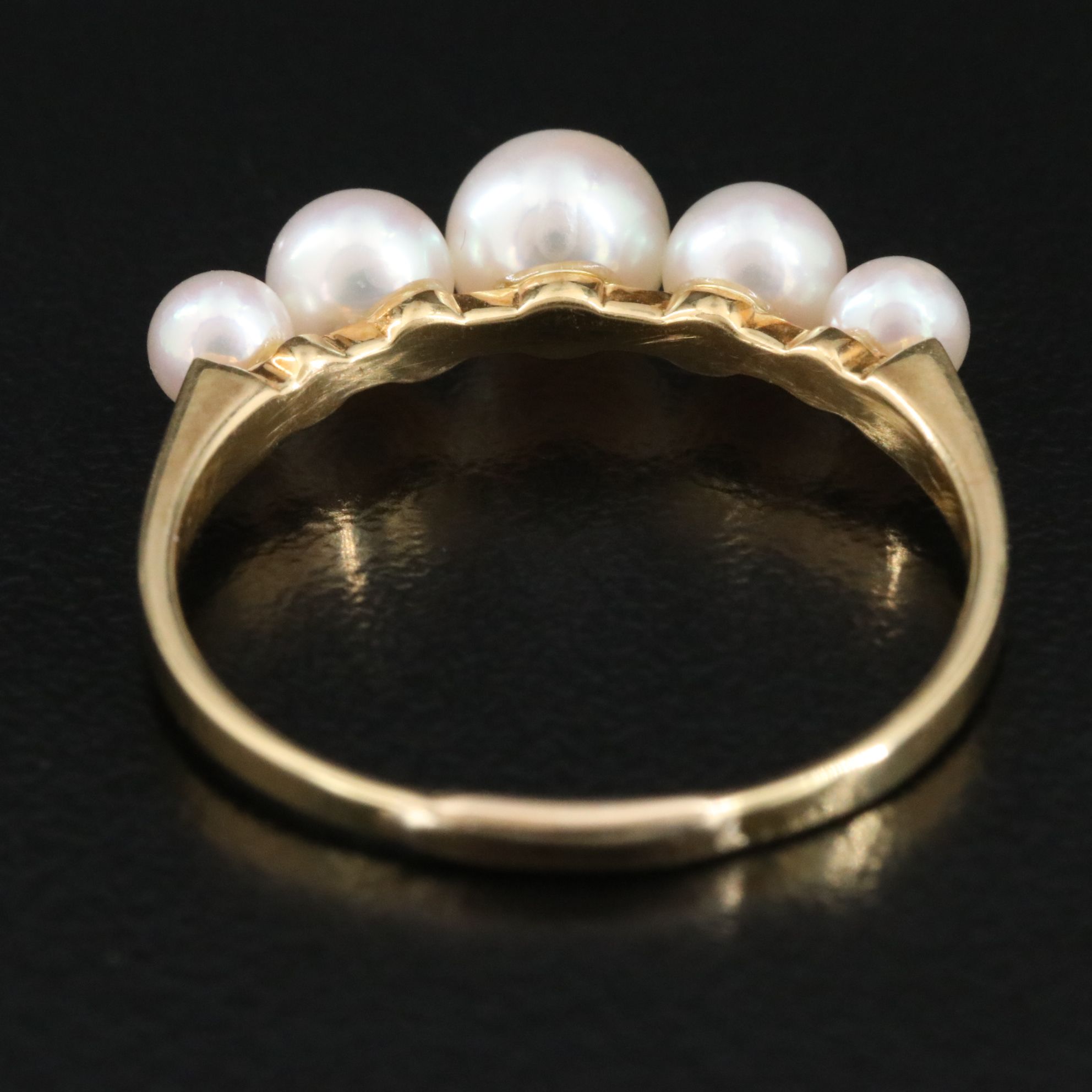 Mikimoto 18K Pearl Ring