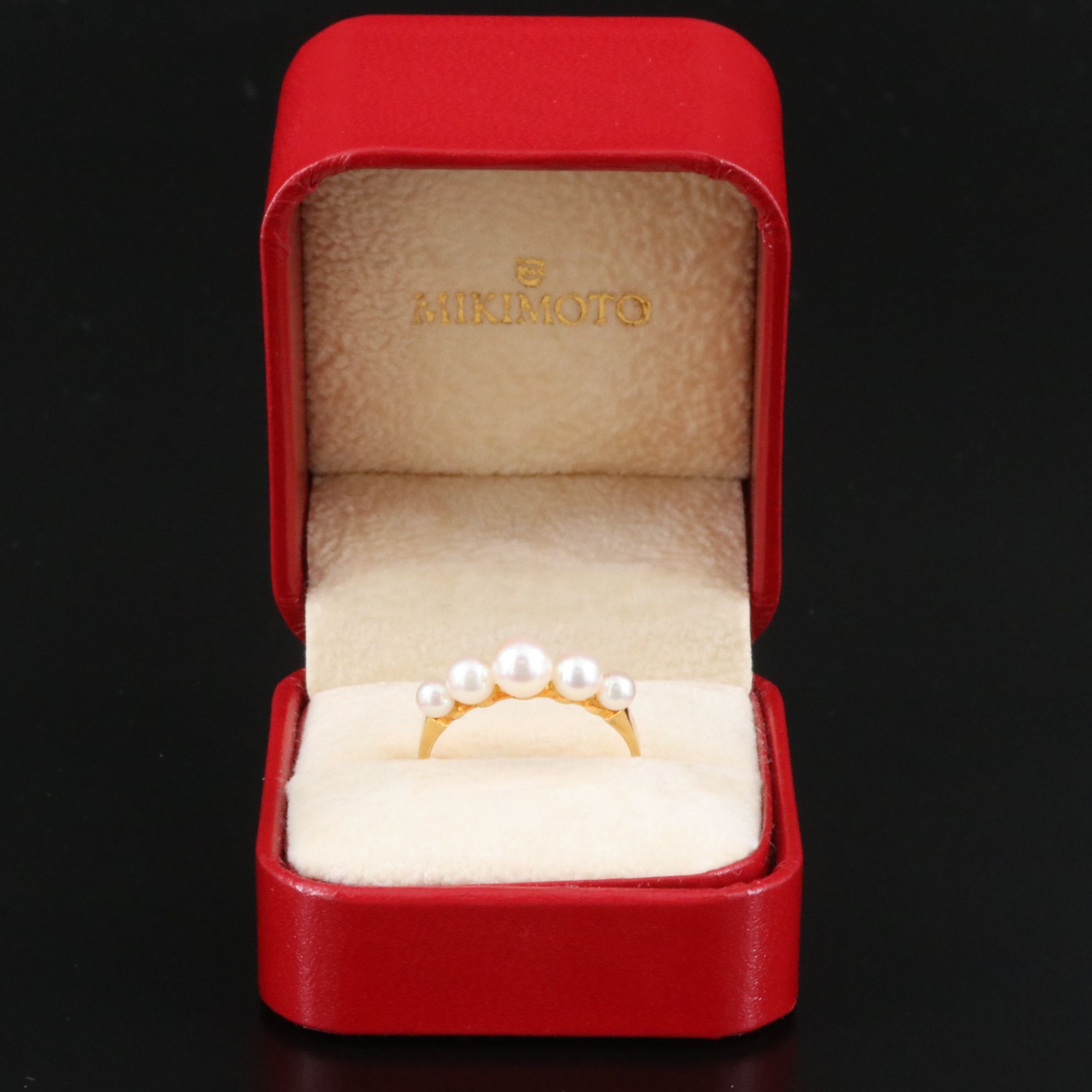 Mikimoto 18K Pearl Ring
