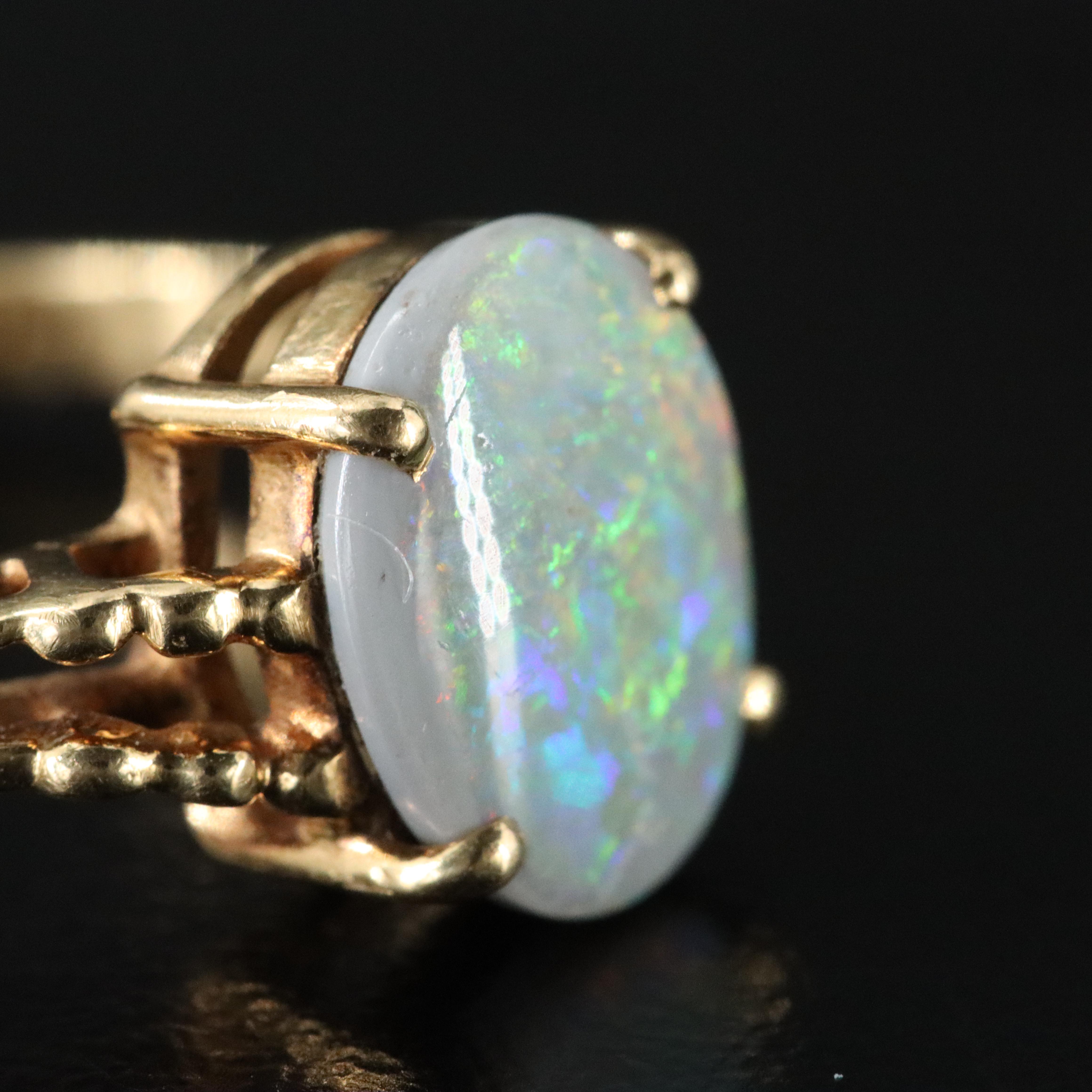 14K Opal Ring