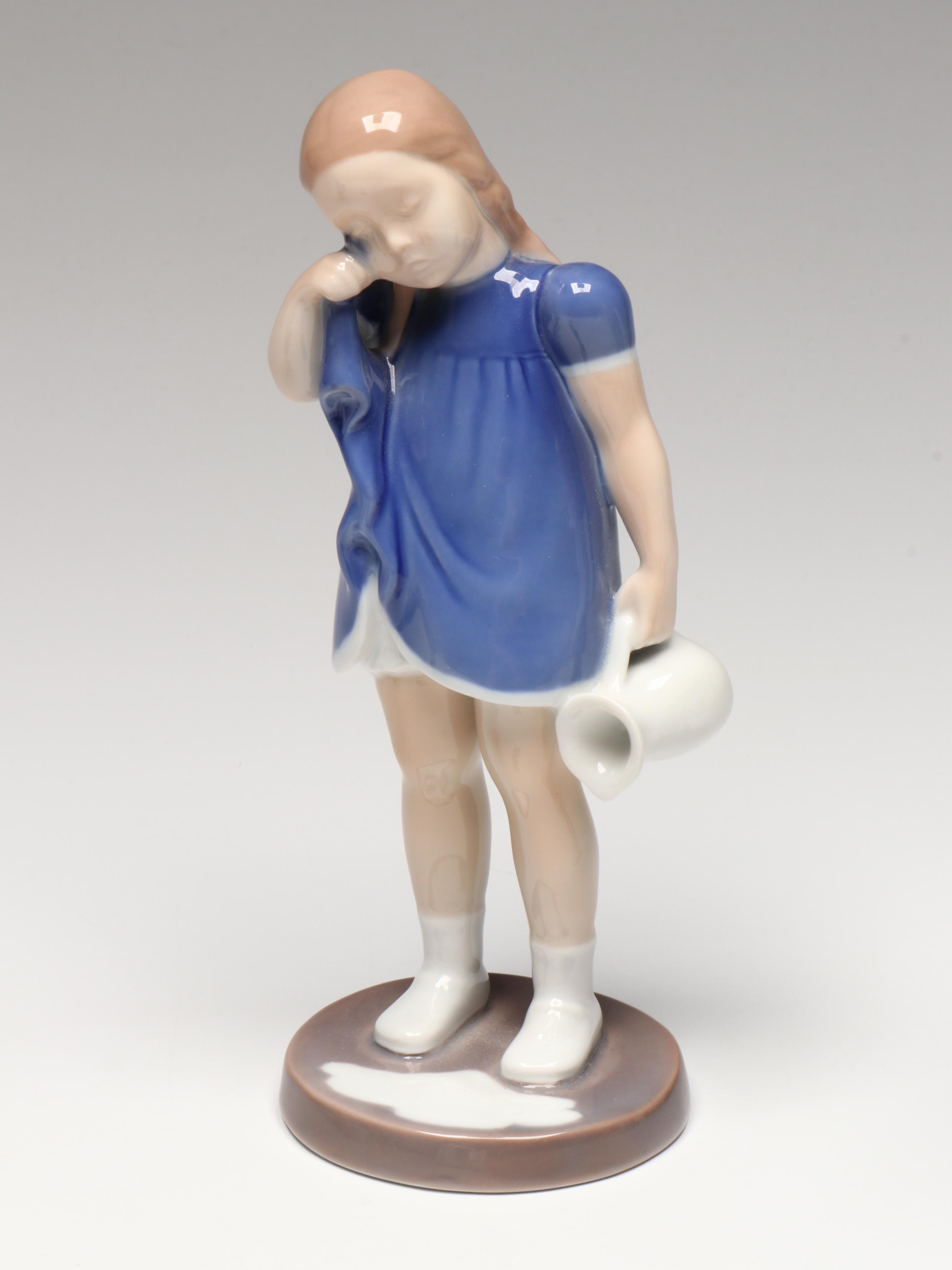 Bing & Grøndahl "Boy with Dog" and More Porcelain Figurines