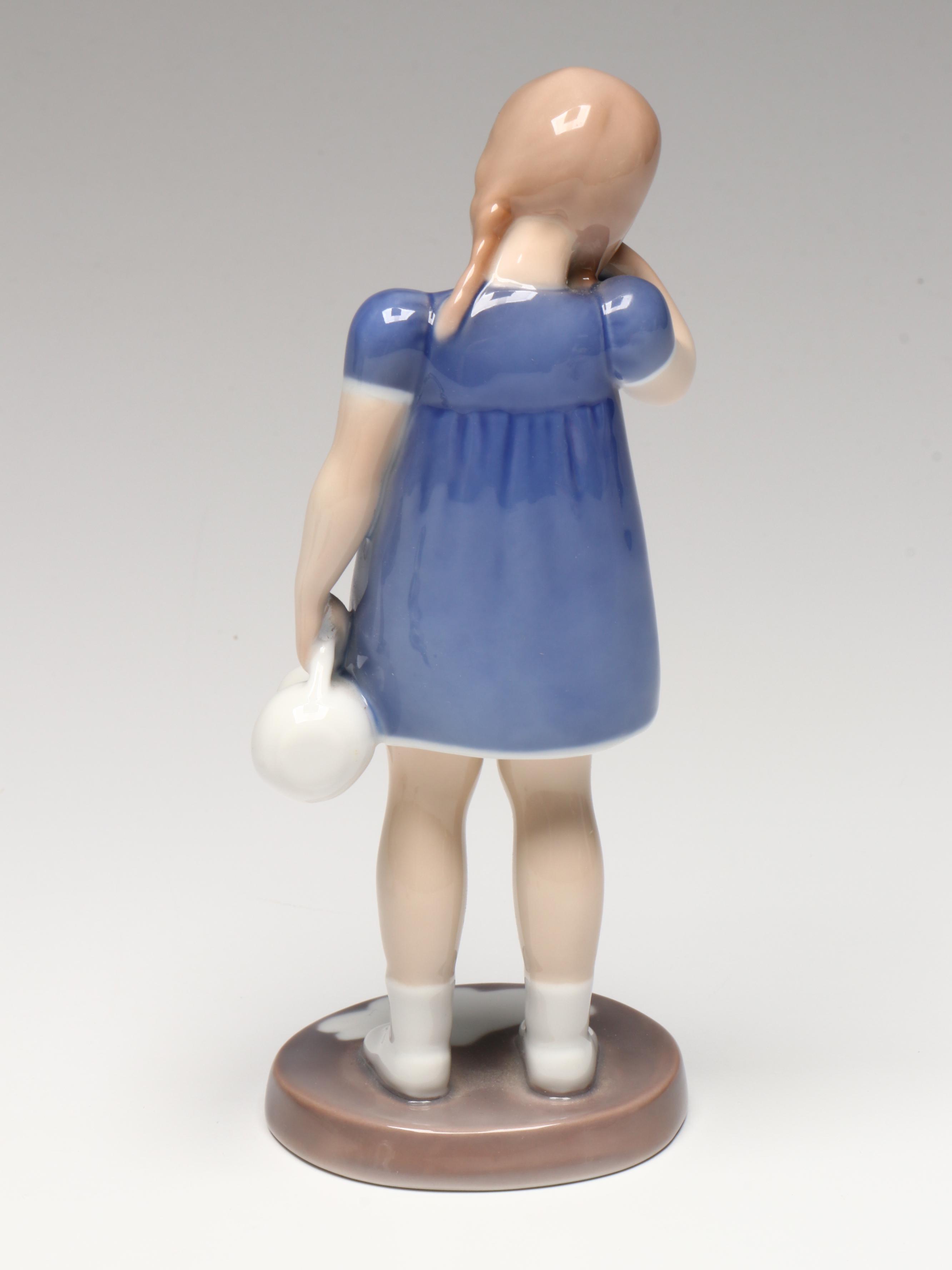 Bing & Grøndahl "Boy with Dog" and More Porcelain Figurines