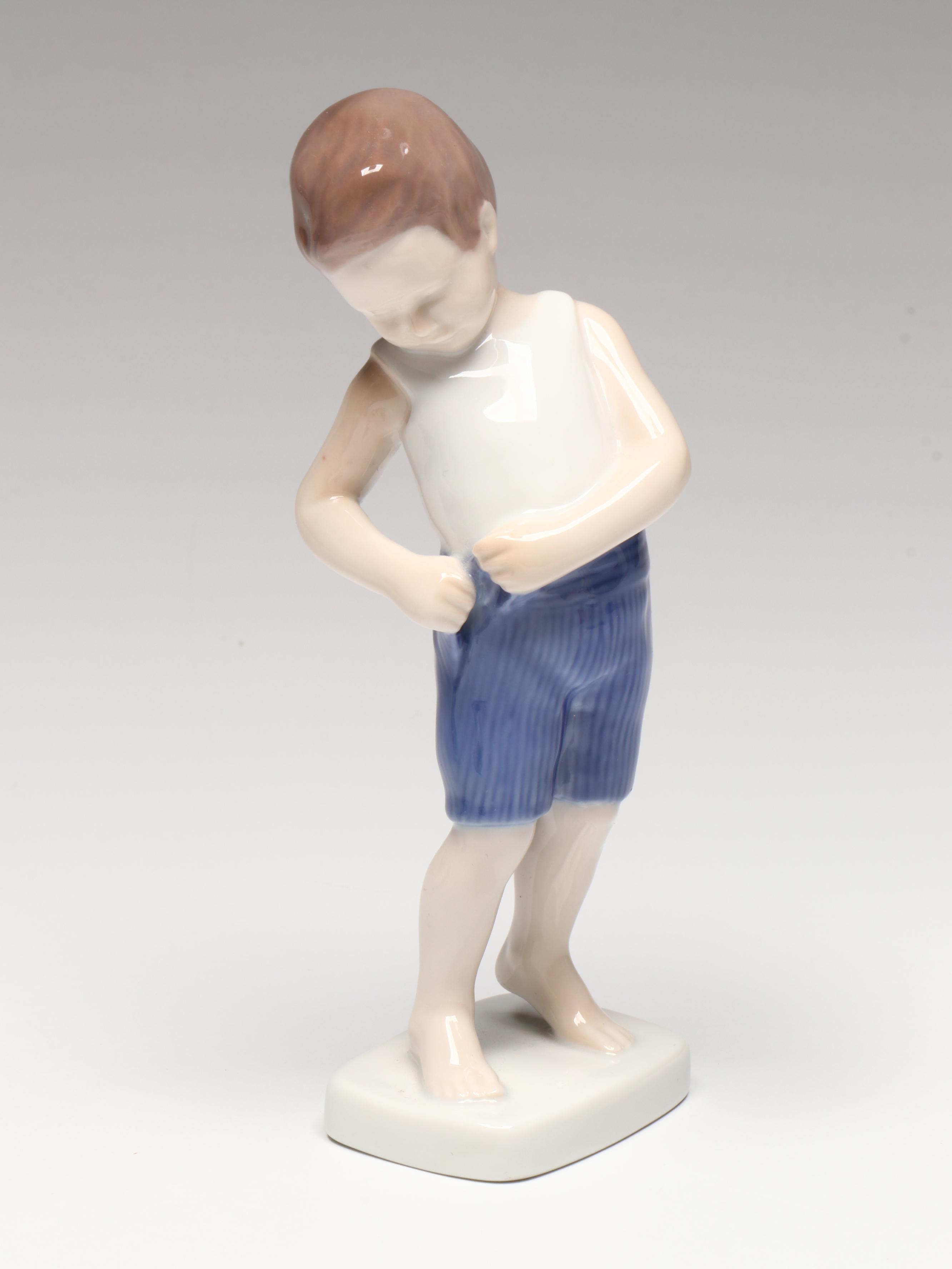 Bing & Grøndahl "Boy with Dog" and More Porcelain Figurines