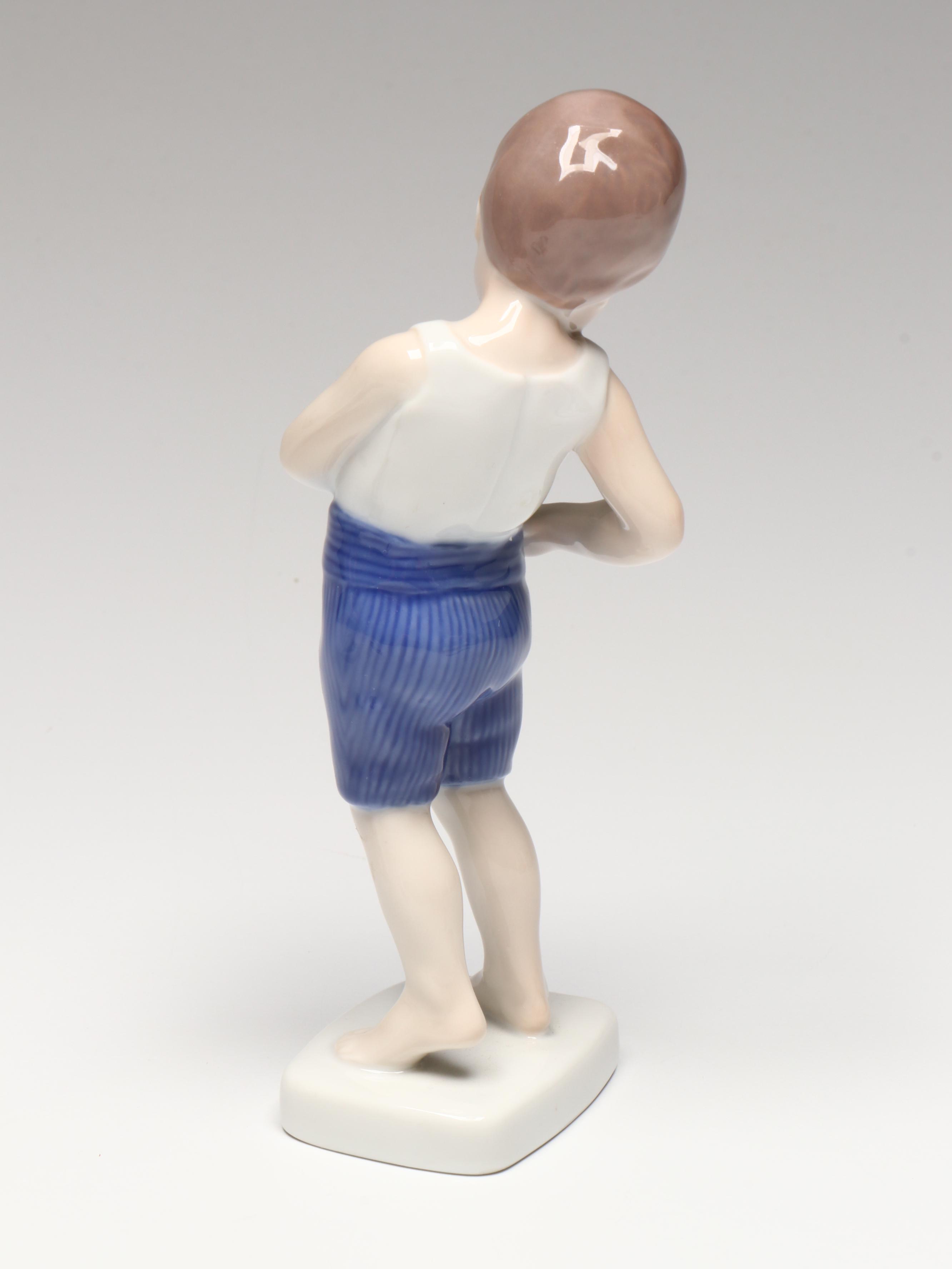 Bing & Grøndahl "Boy with Dog" and More Porcelain Figurines