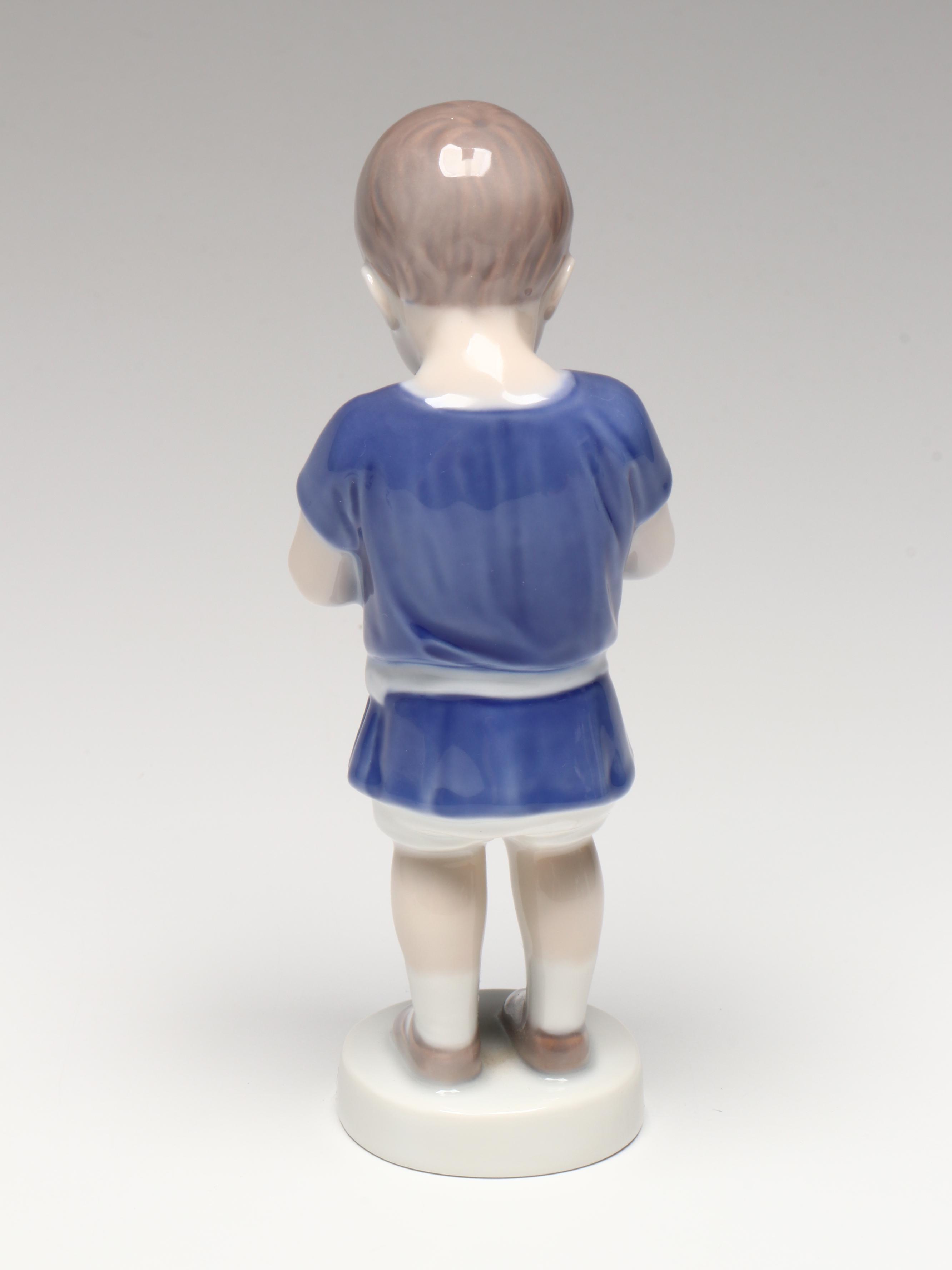 Bing & Grøndahl "Boy with Dog" and More Porcelain Figurines