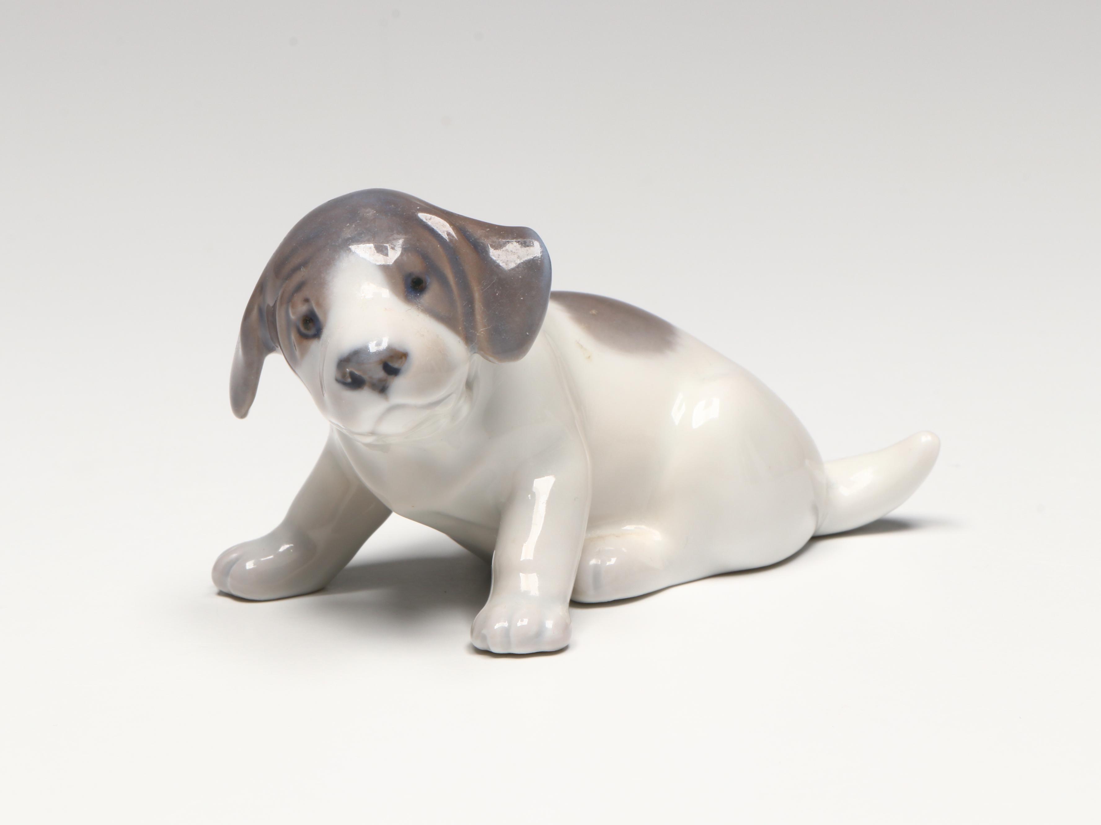 Bing & Grøndahl "Boy with Dog" and More Porcelain Figurines