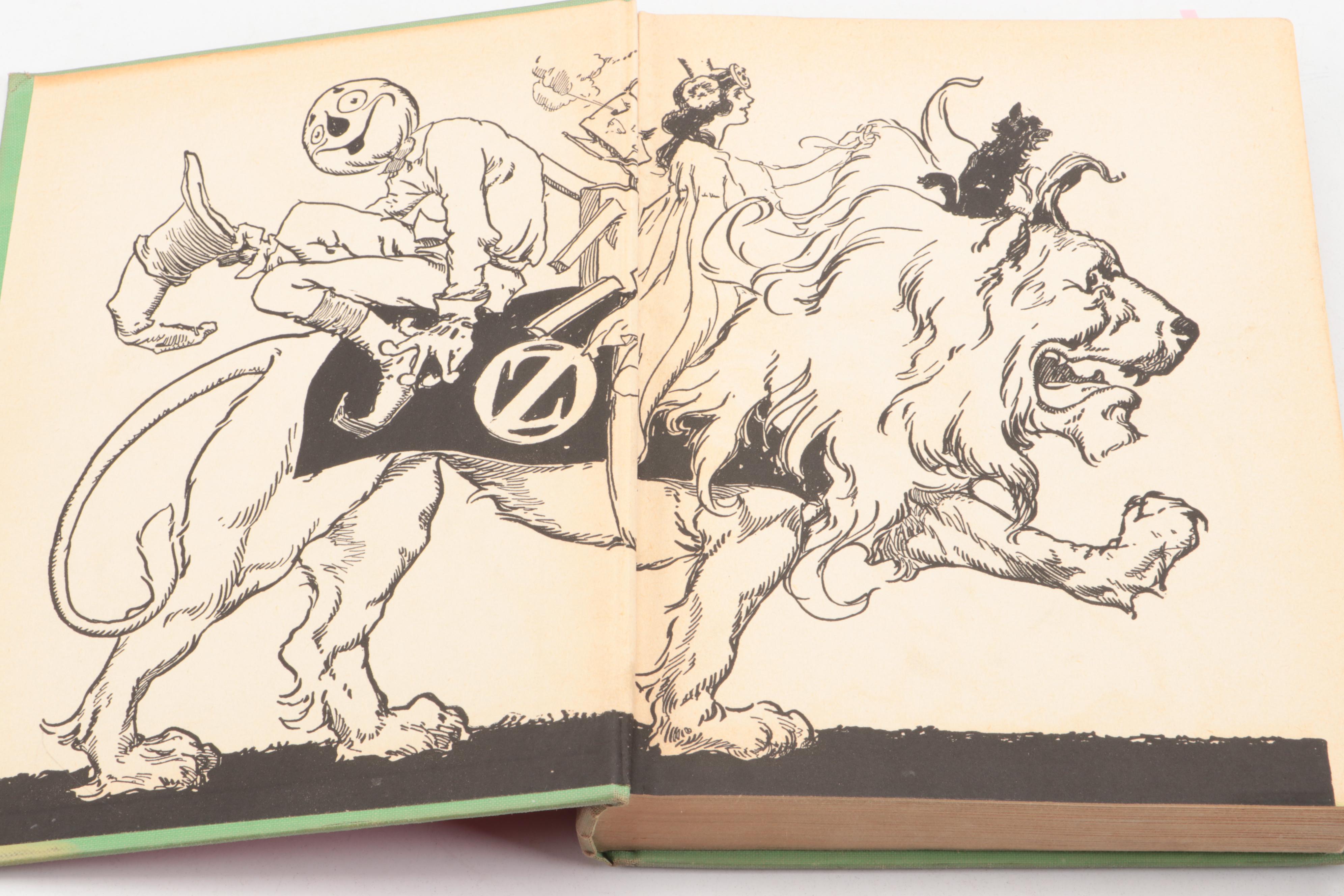John R. Neill Illustrated "The Cowardly Lion of Oz" by Ruth Plumly Thompson
