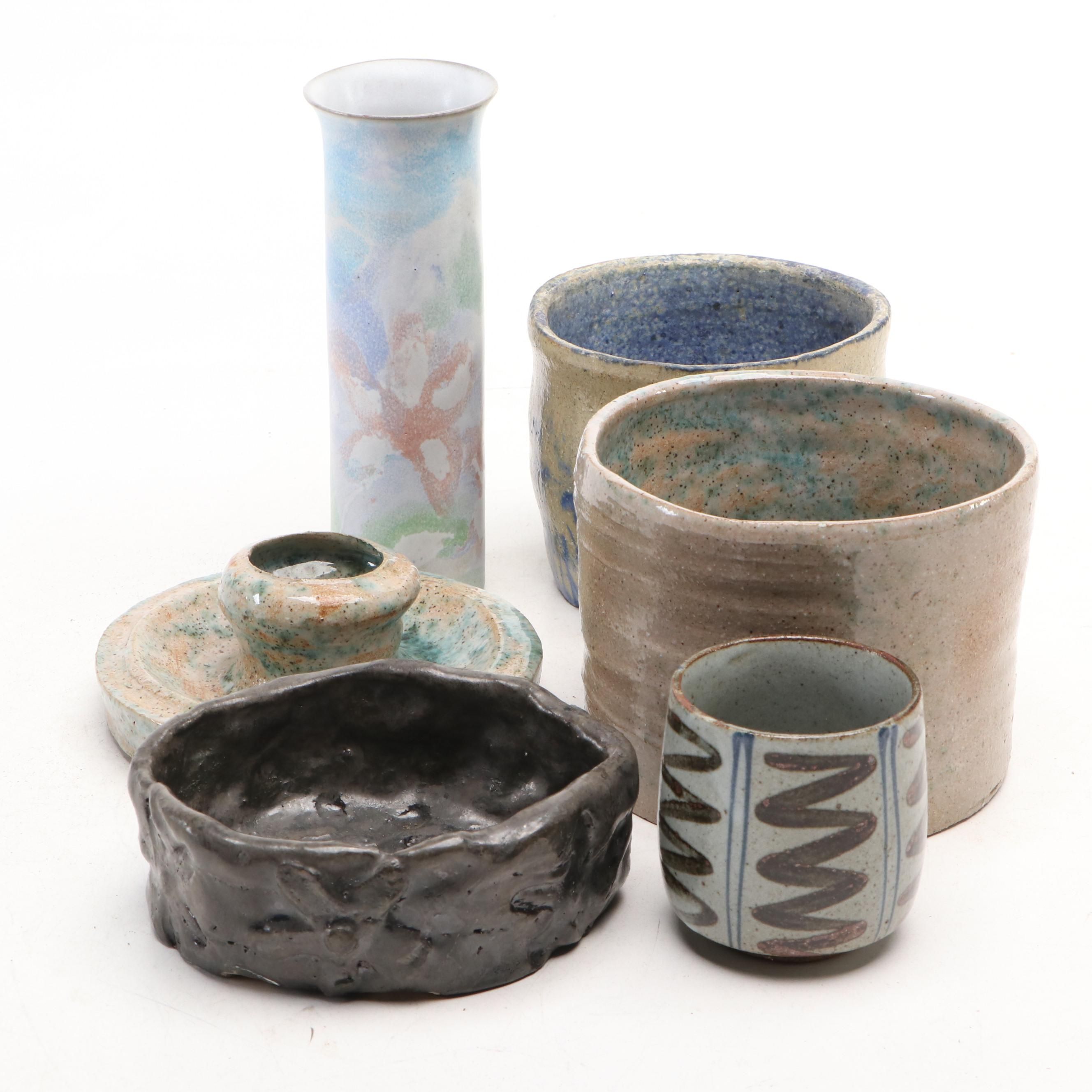 The Andersen Studio Vase with Other Art Pottery Décor