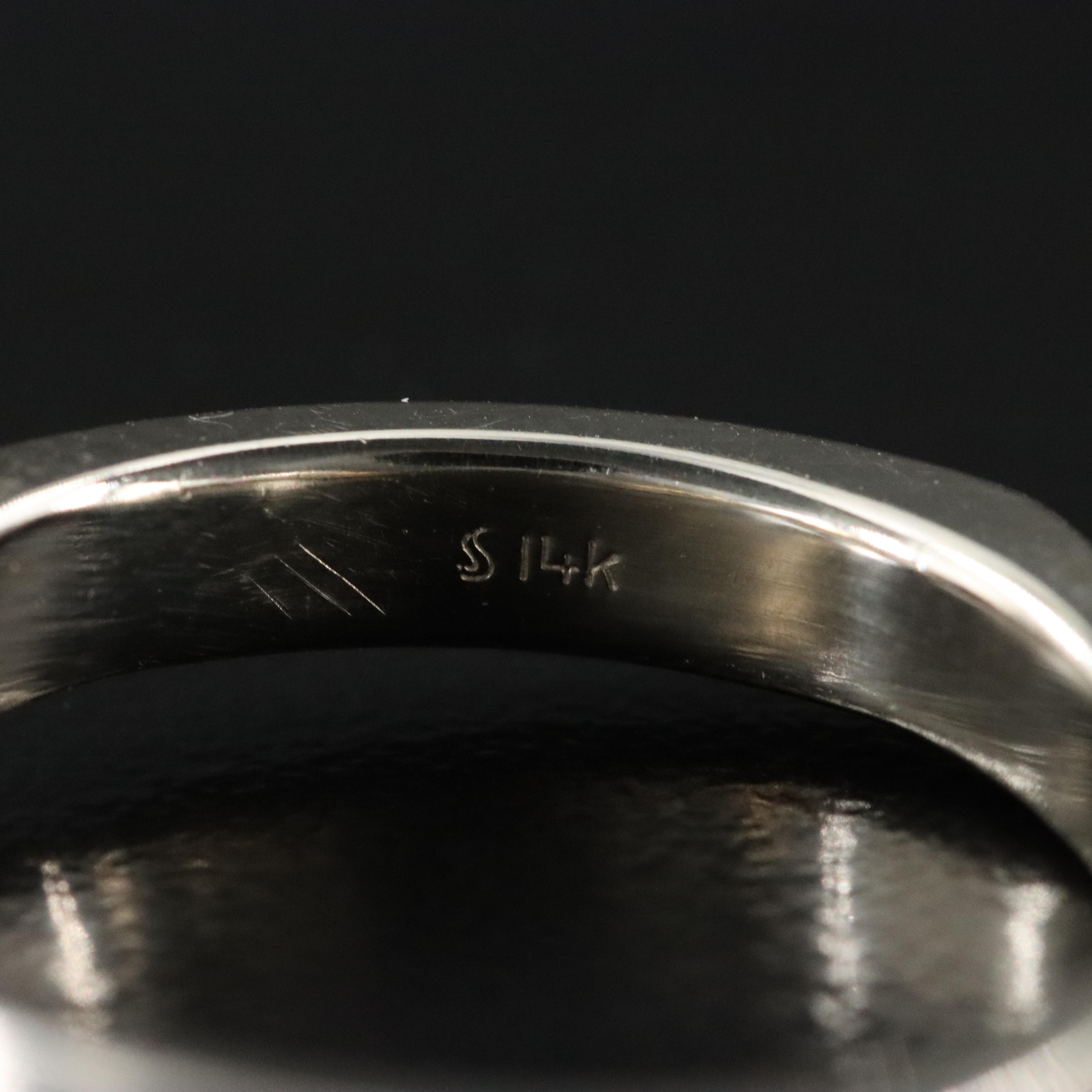 14K 0.78 CT Two-Tone Diamond Ring