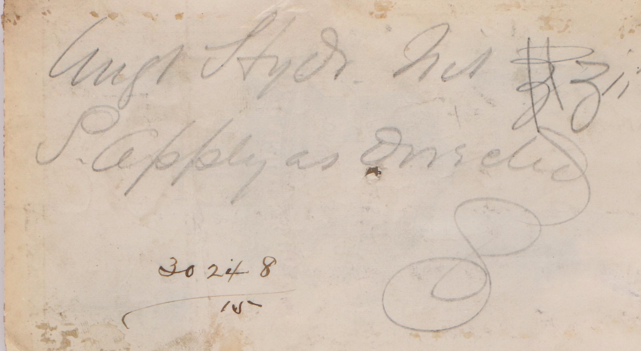 Victorian Prescription Form for Iodide Ointment, 19th Century