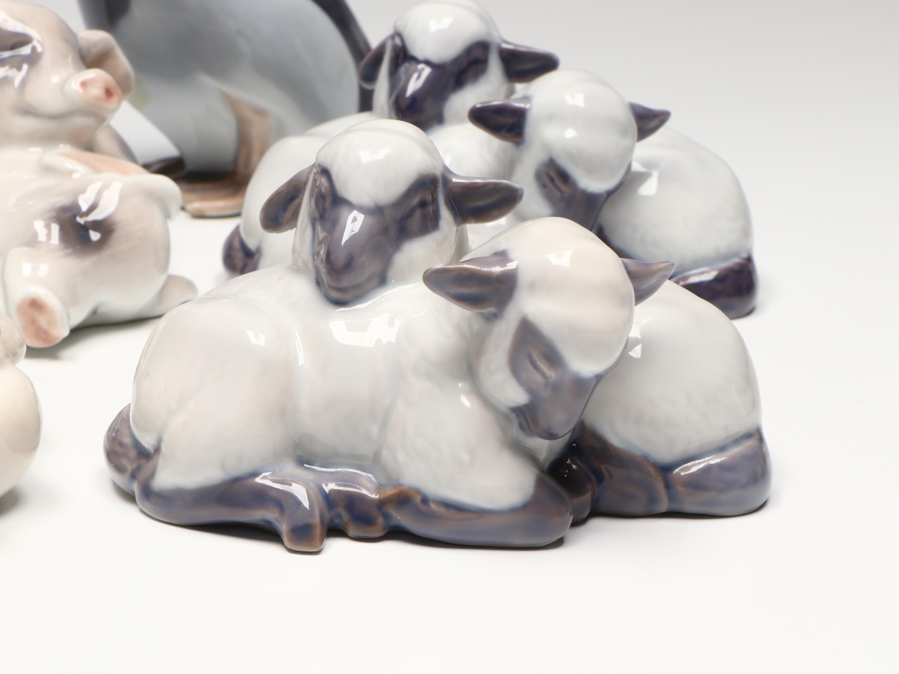 Royal Copenhagen Porcelain Animals