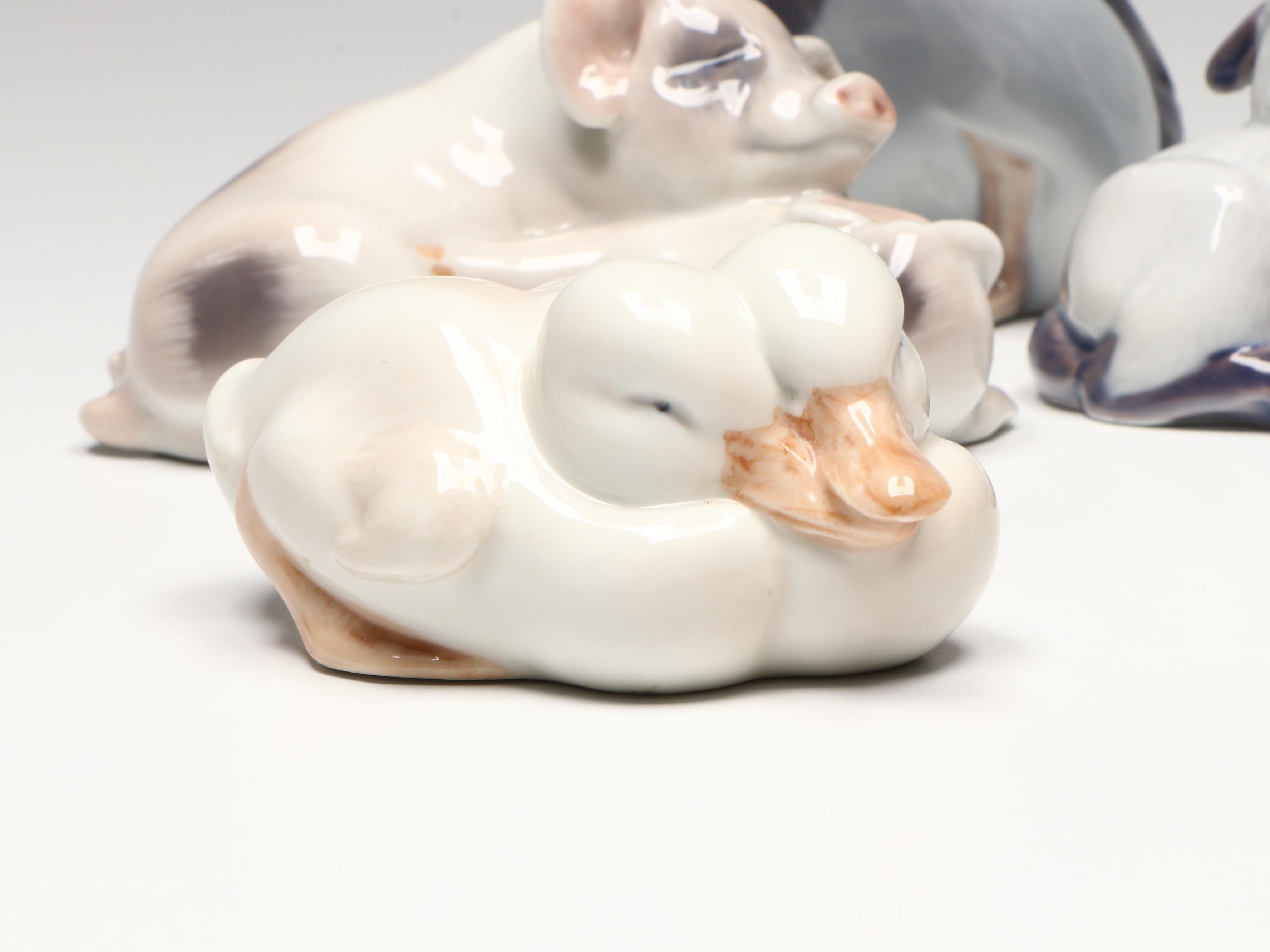 Royal Copenhagen Porcelain Animals