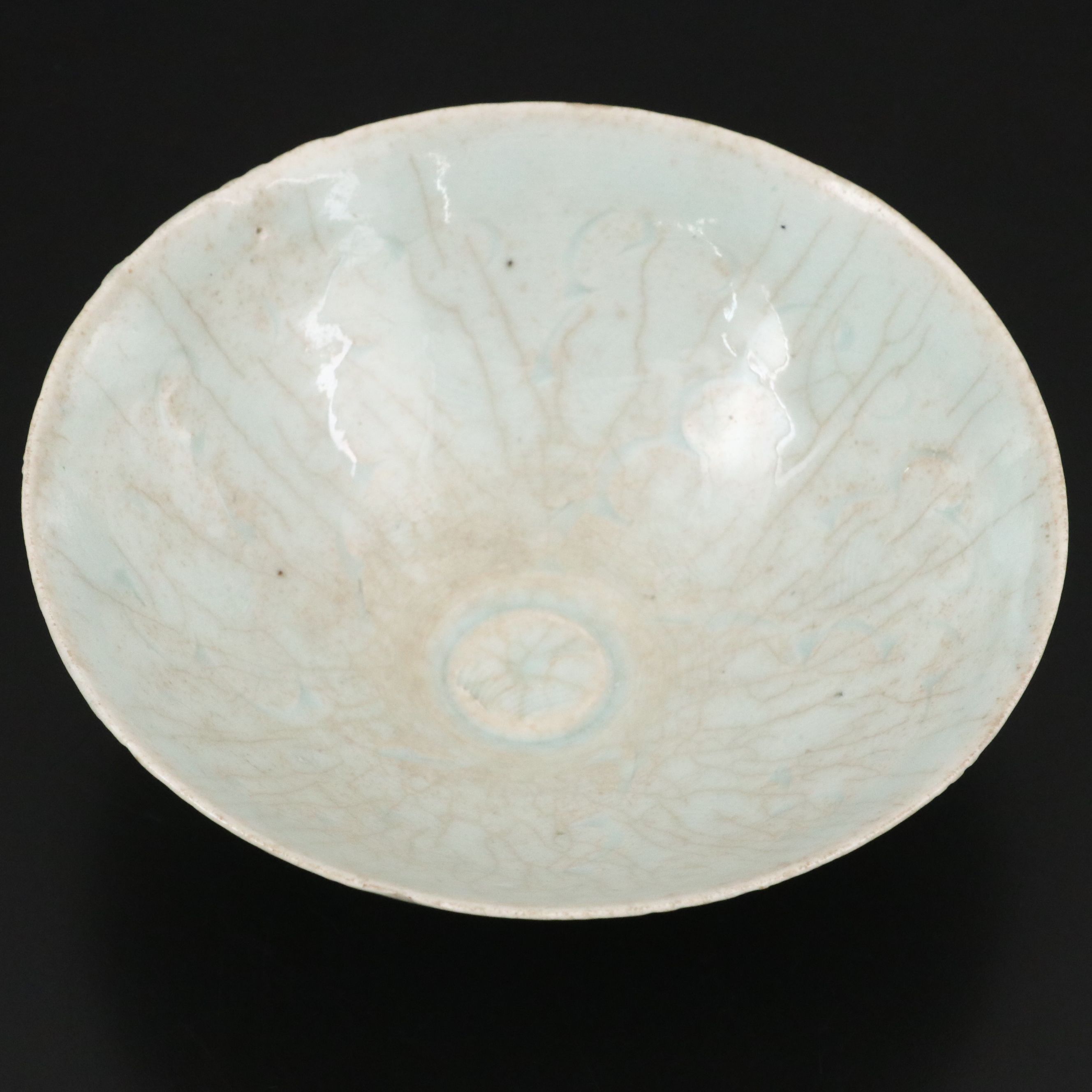 Antique Song Dynasty Celadon Glazed Bowl