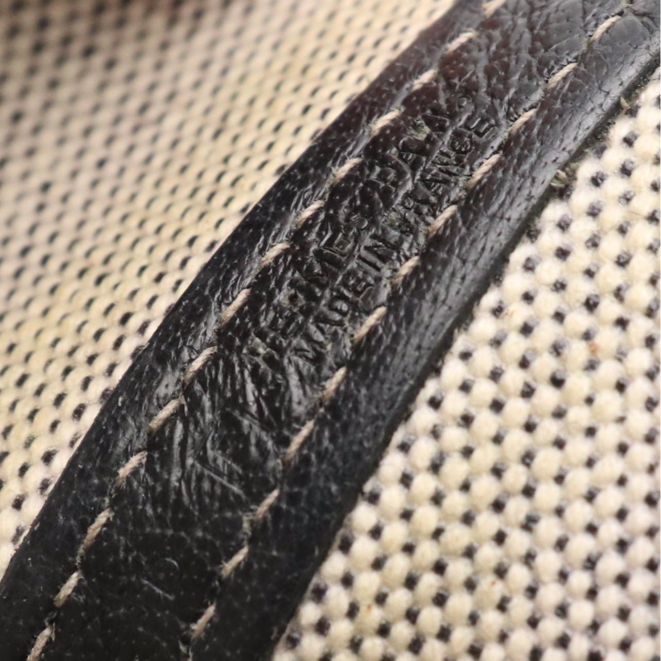 Hermès Garden Party 36 in Toile with Water Buffalo Trim