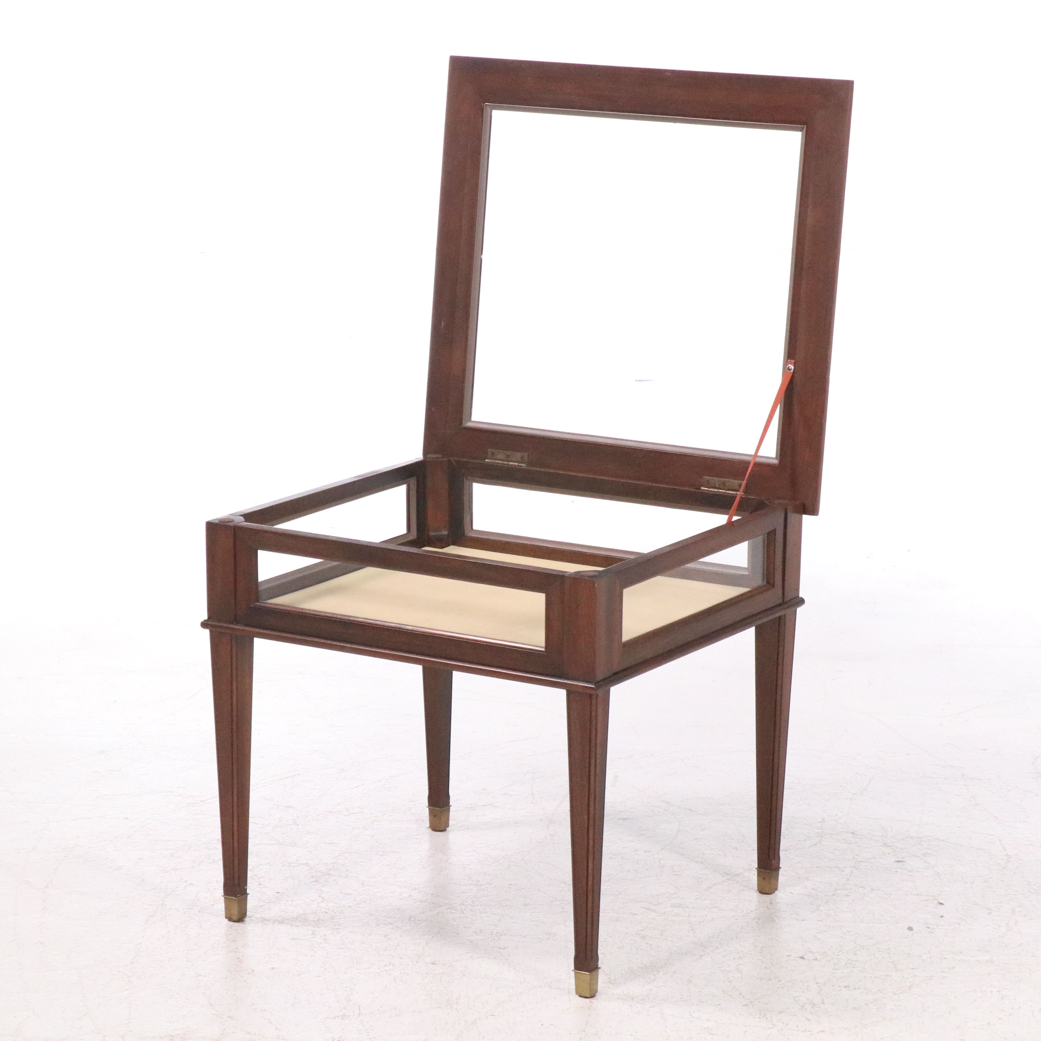 Ethan Allen Federal Style Mahogany Vitrine