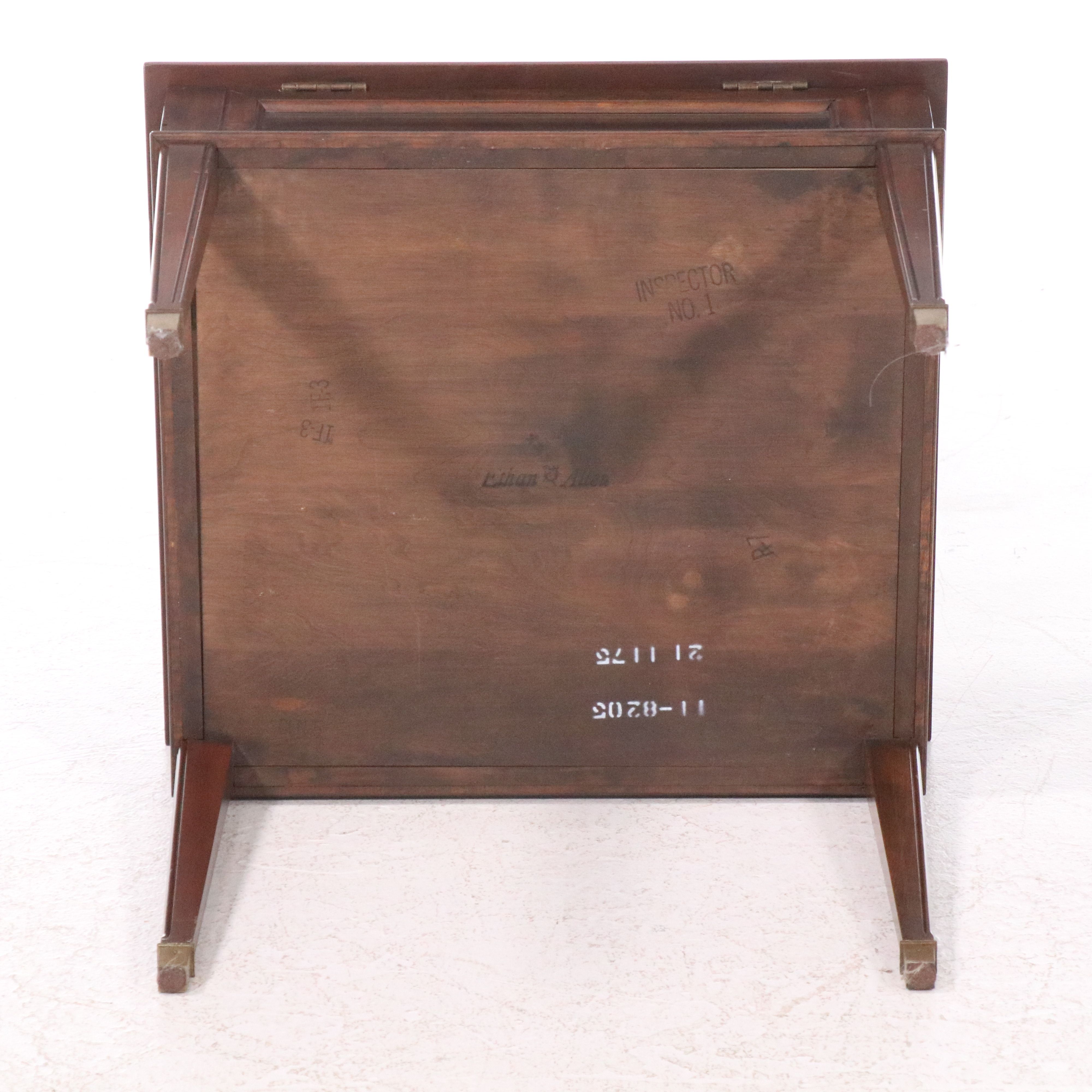 Ethan Allen Federal Style Mahogany Vitrine