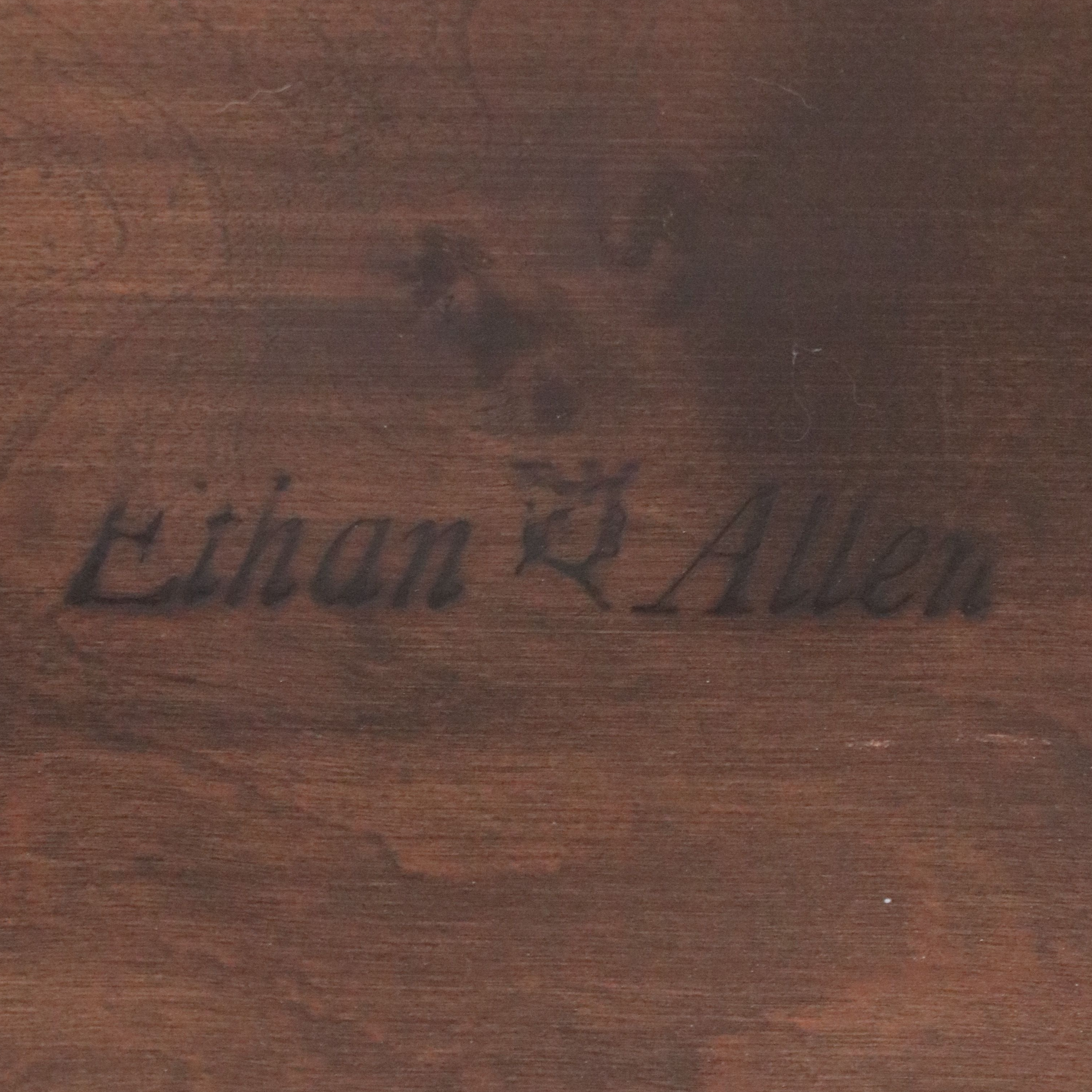 Ethan Allen Federal Style Mahogany Vitrine