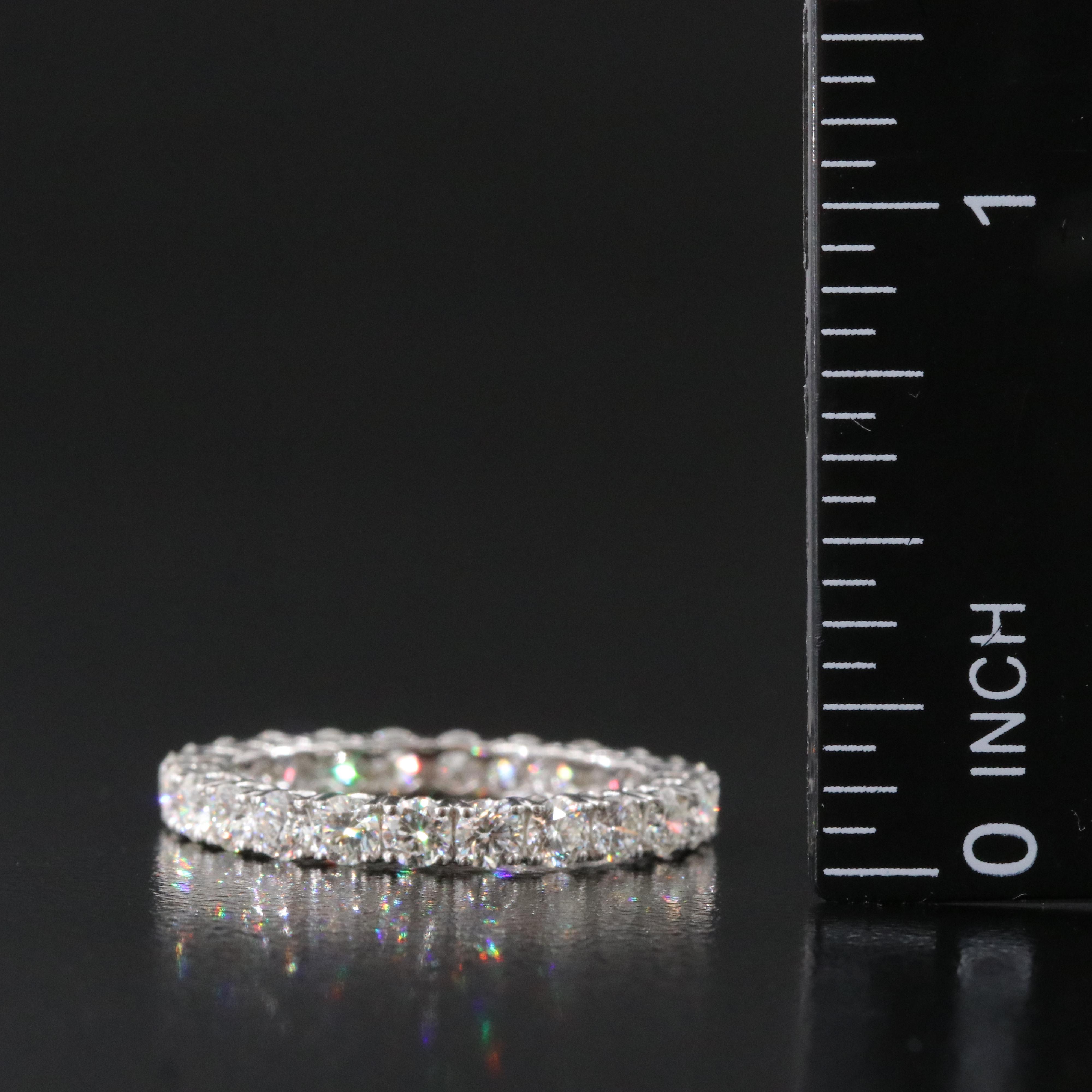 Platinum 1.97 CTW Diamond Eternity Band