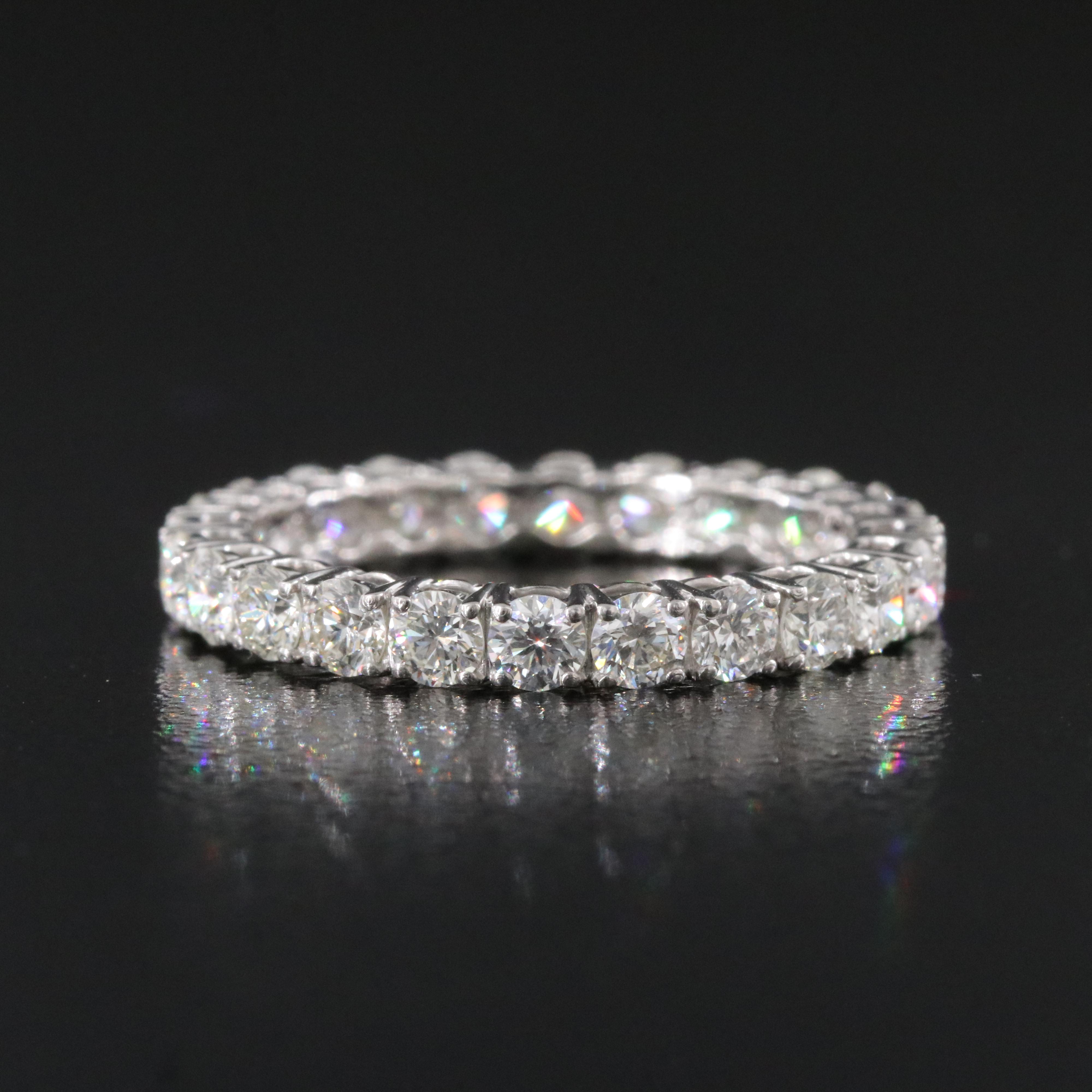 Platinum 1.97 CTW Diamond Eternity Band