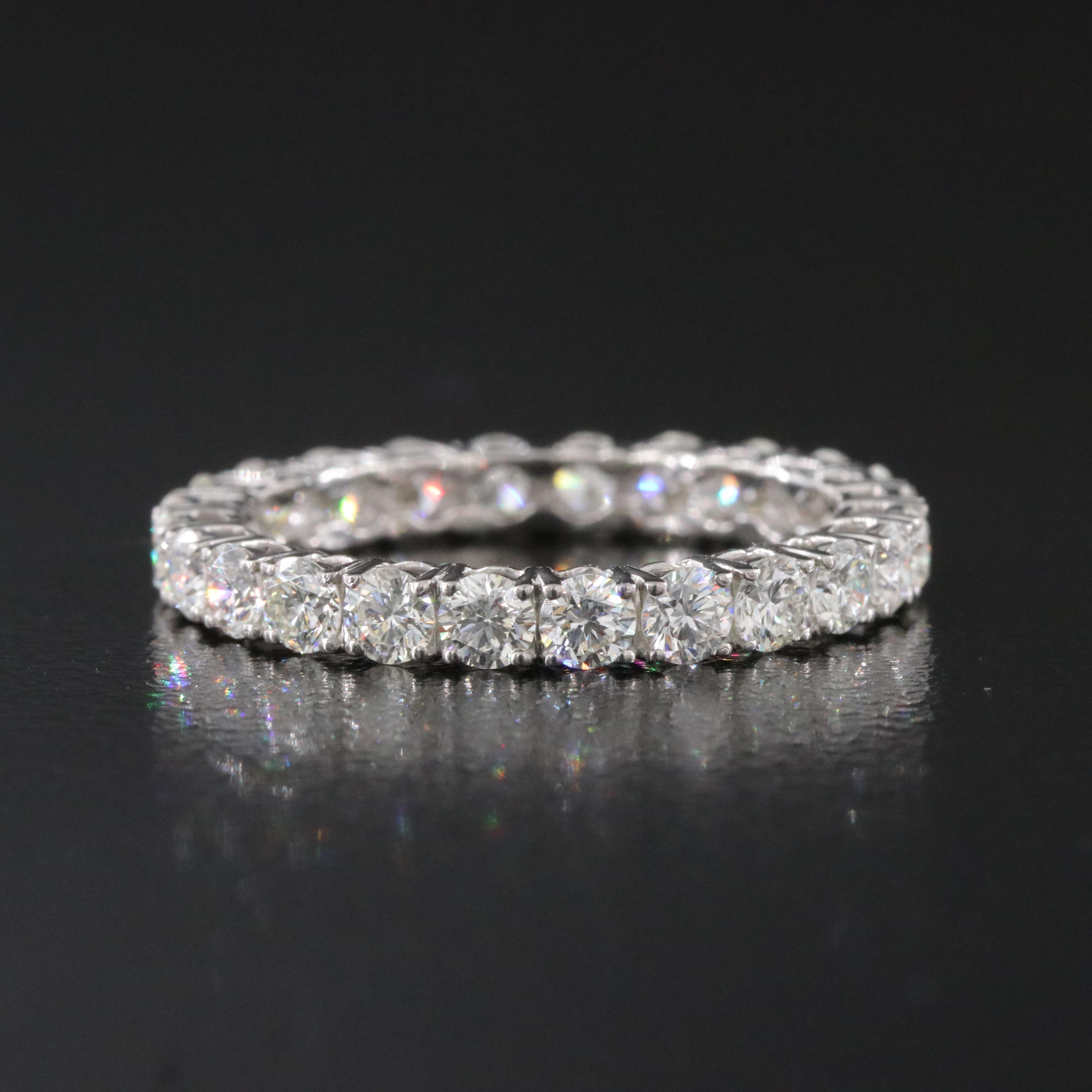 Platinum 1.97 CTW Diamond Eternity Band