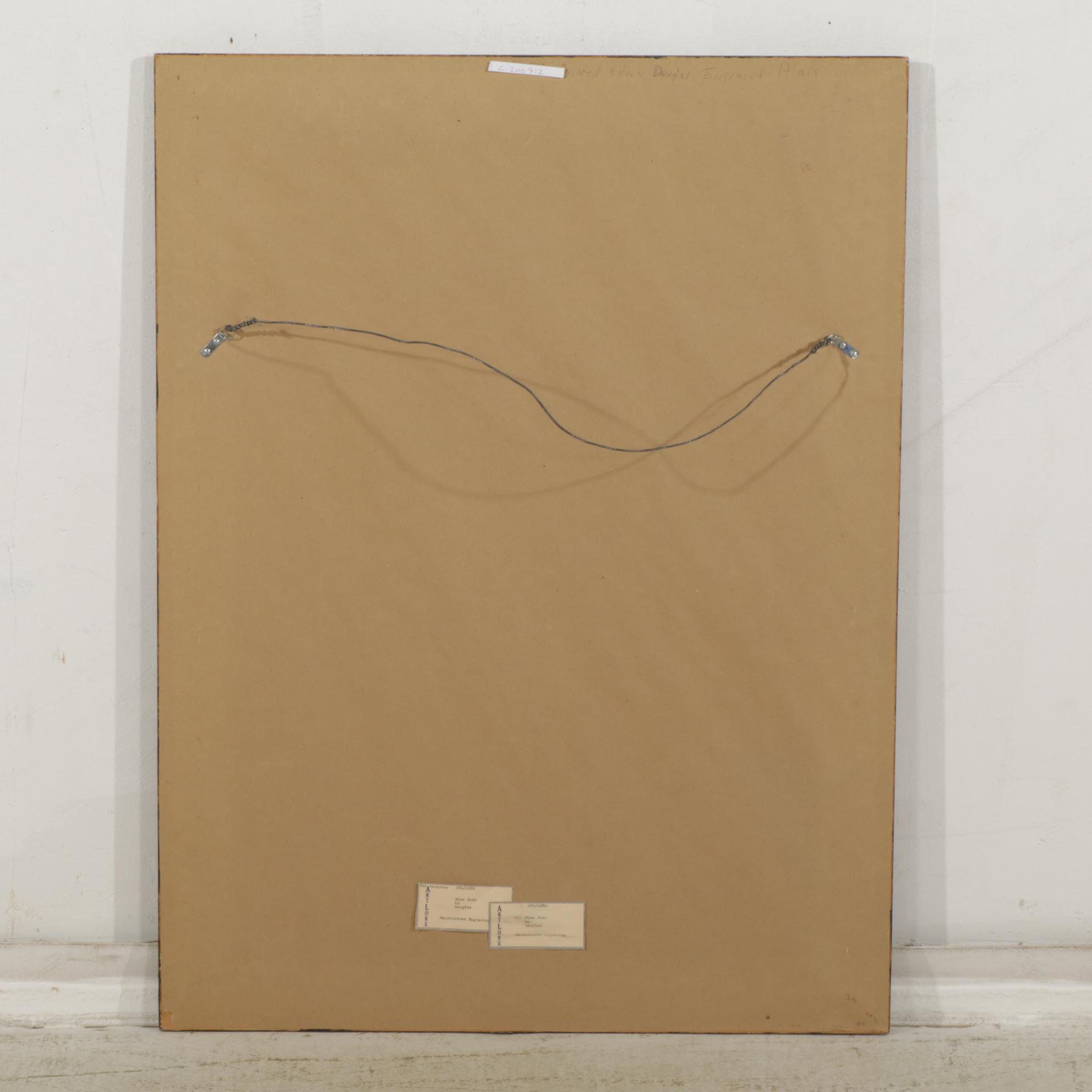 Alfred Clarence Alais "Mine Host" Colored Engraving After J. F. Herring, 1883