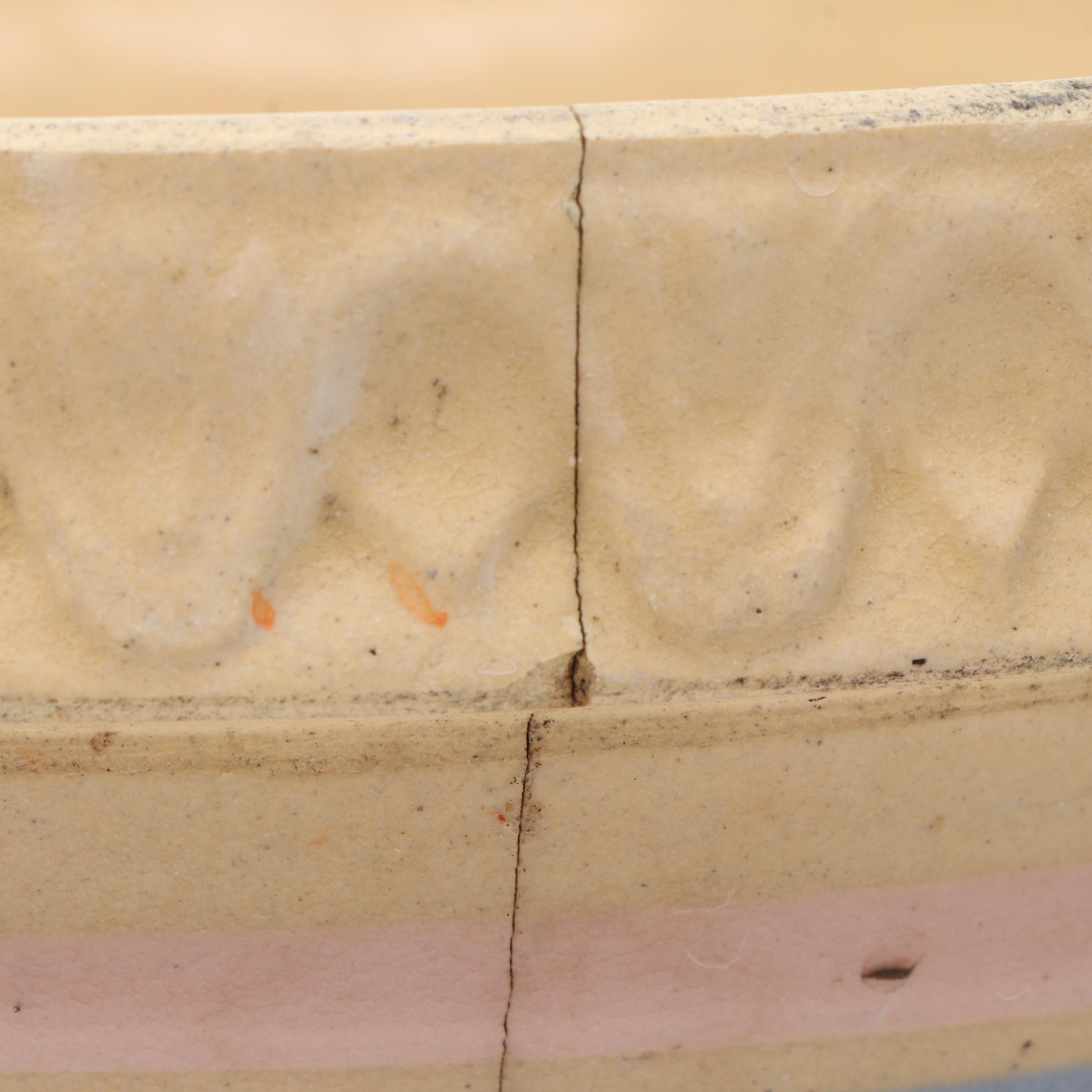 Robinson Ransbottom and Other Banded Stoneware Mixing Bowl, Early to Mid-20th C.