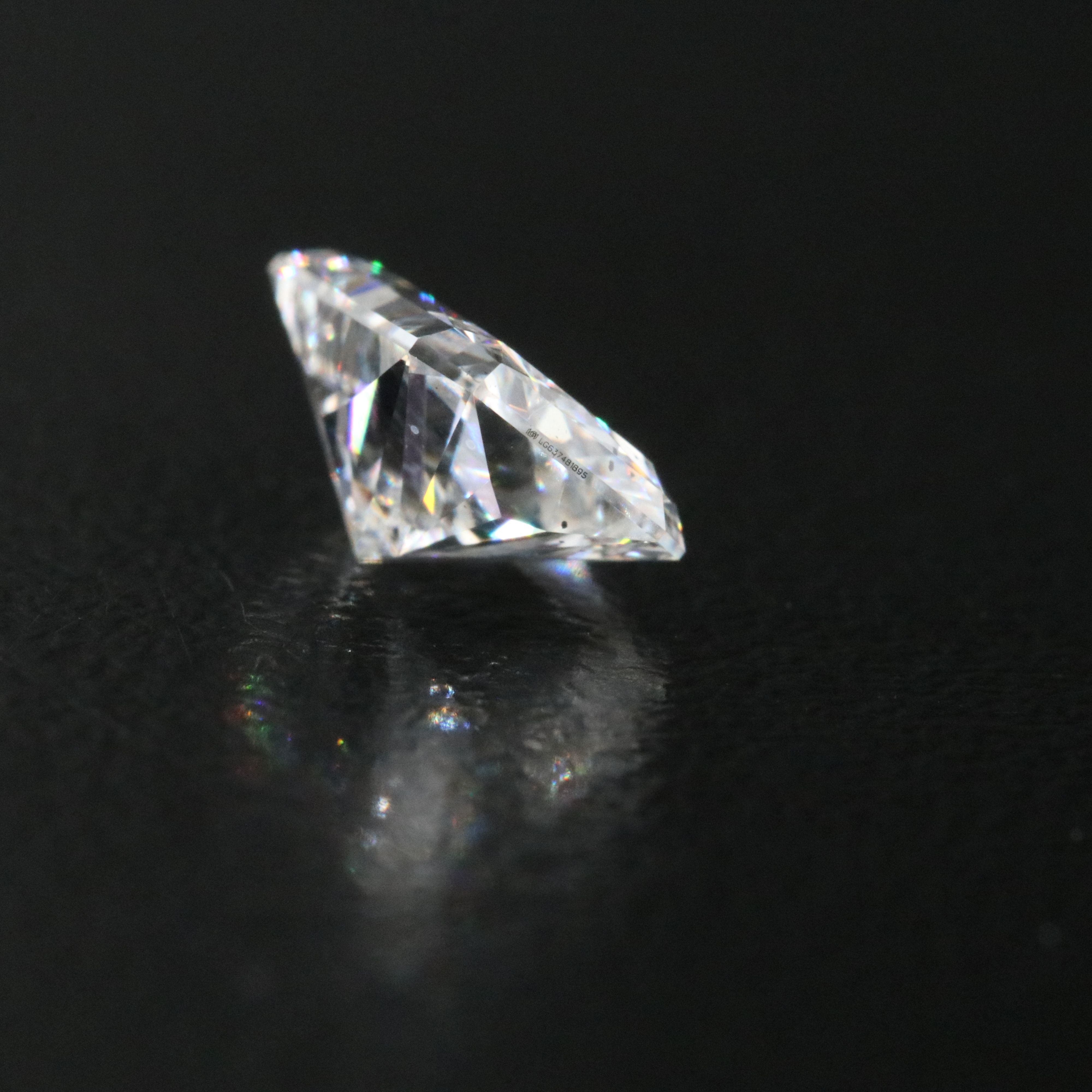 Loose 1.37 CT Lab Grown Diamond with IGI Report