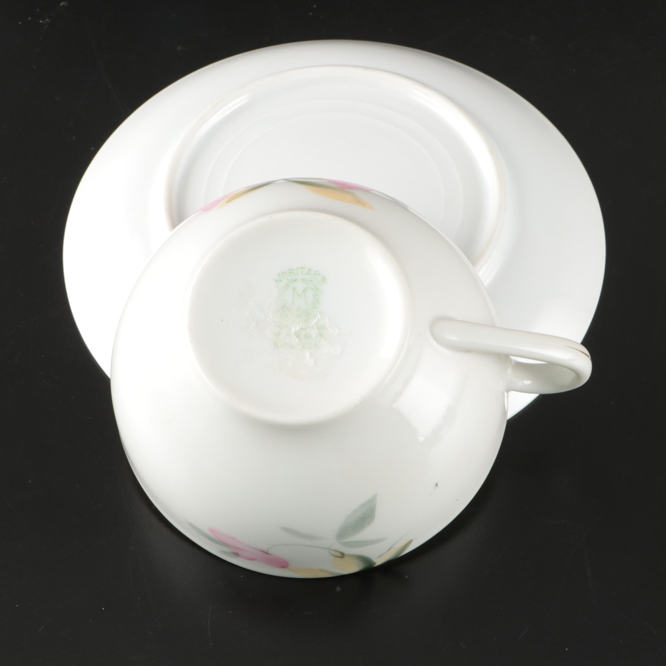 Noritake "Azalea" Hand-Painted Porcelain Dinnerware and Serving Pieces