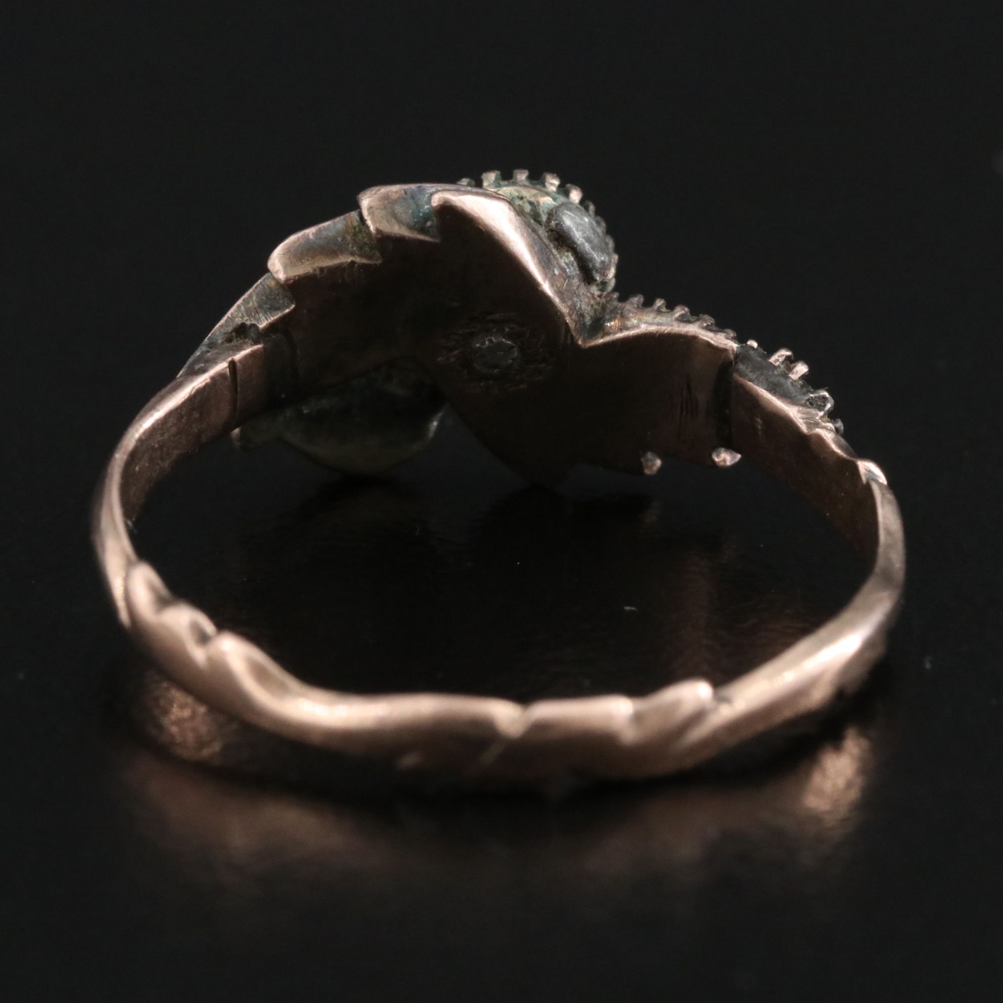 14K and 10K Diamond Earrings and Ring